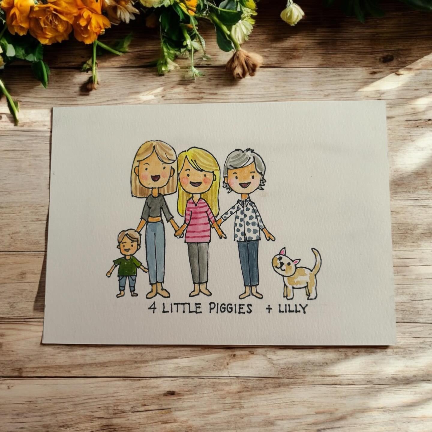 Hand drawn illustrations ❤️