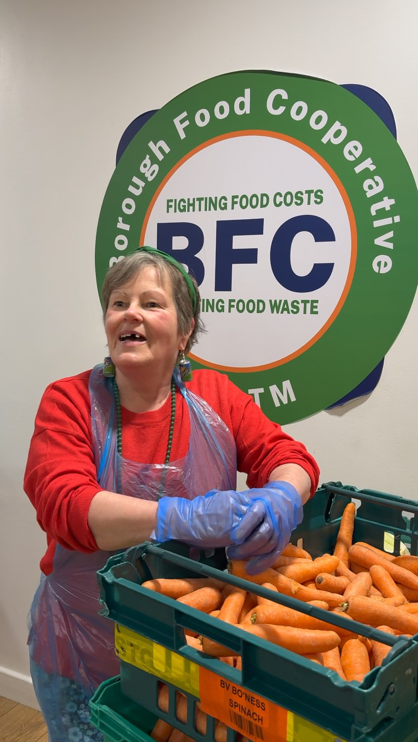 Our amazing volunteer Jenny brings so much energy and joy to our team!
From sorting through deliveries to assisting customers with their shopping, we couldn’t do it without her.
Everyone is welcome to become a member or volunteer at the Borough Food Cooperative. For more information head to the link in our bio.