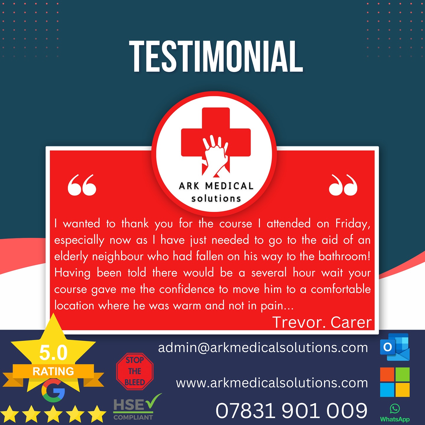 If your first aid course isn’t delivered by Paramedics or those in the Emergency Services, should they be teaching first aid?
999 staff teaching first aid can be highly beneficial for several reasons:
1. Expertise: 999 staff & Paramedics have extensive training and experience in emergency medical care. Their knowledge allows them to teach effective techniques and protocols that can save lives.
2. Empowerment: Teaching first aid empowers individuals to take action in emergencies. As seen in this testimonial. This can lead to quicker responses and potentially better outcomes for those in need of assistance.
3. Community Preparedness: By educating the community, serving 999 staff can enhance overall preparedness for emergencies. More people trained in first aid means a larger support network during crises. Improving community resilience.
4. Confidence Building: Learning first aid can help reduce fear and hesitation in emergency situations. People who are trained are more likely to step in and help when needed.
5. Reduction in Emergency Calls: With more people trained in first aid, minor injuries and medical issues can be managed effectively at the scene, potentially reducing the strain on emergency services or conveyed to alternative care without involving an Ambulance, keeping them free for life threatening emergency calls.
6. Promotion of Safety: First aid training often includes safety protocols and prevention strategies, which can lead to a decrease in accidents and injuries in the community. Things a regular instructor cannot share or have experience in.
7. Lifesaving Skills: The skills learned in first aid courses can be crucial in emergencies, such as performing CPR, controlling bleeding, or assisting with choking.
Overall, when paramedics teach first aid, they not only share vital skills but also foster a culture of safety and preparedness within the community.
You wouldn’t service your vehicle by a mechanic who has never worked on cars before, so why get trained by instructors who don’t do the job?
#bournemouth #dorset #firstaidcourse #firstaidcoursesdorset
