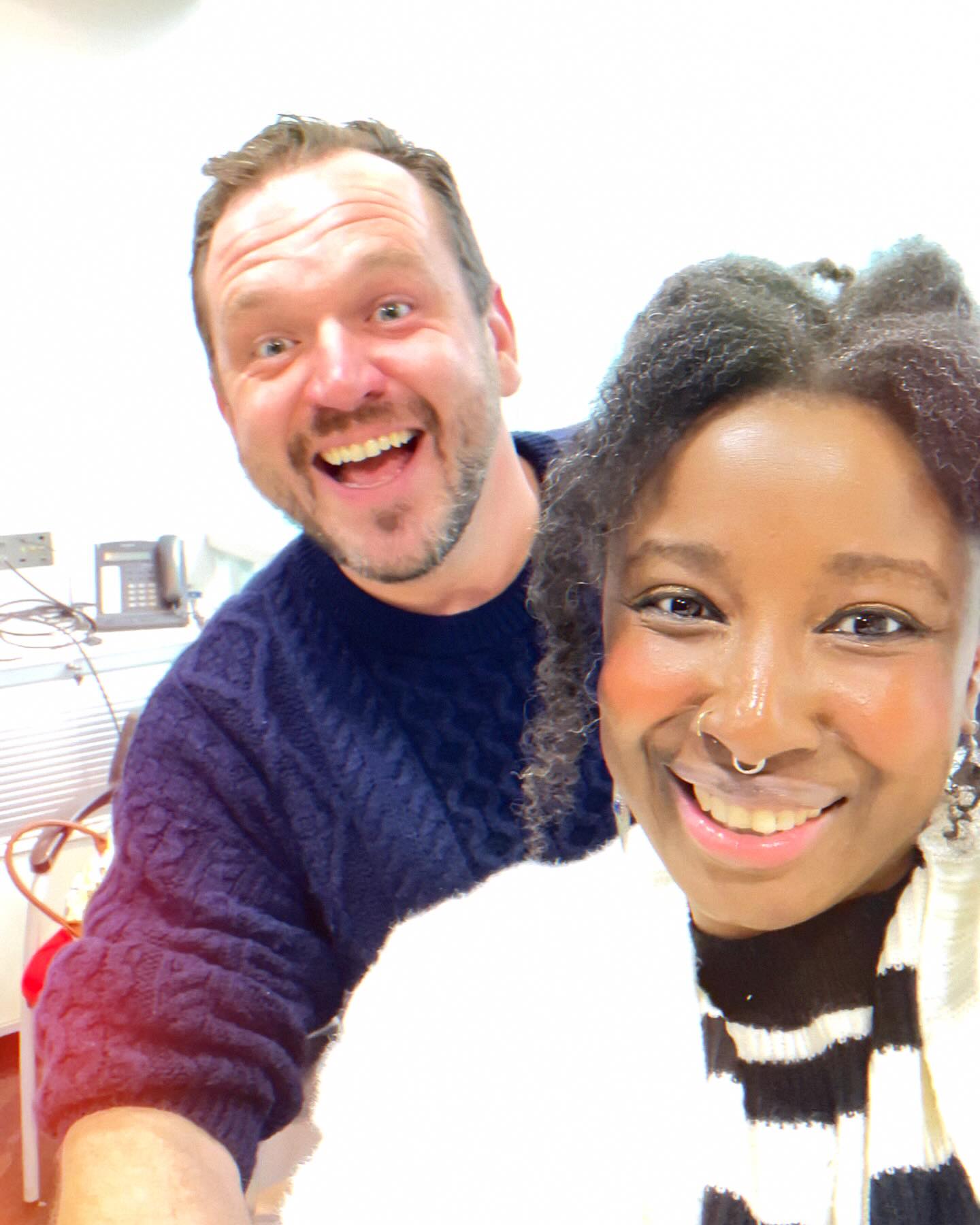 Dreaming day for Amma’s Story Shop with @gorrylikelorry of @with_by_for_ my new creative producer and co-dreamer. Thanks to @ingoodcompanymidlands for the bursary which made this possible ❤️