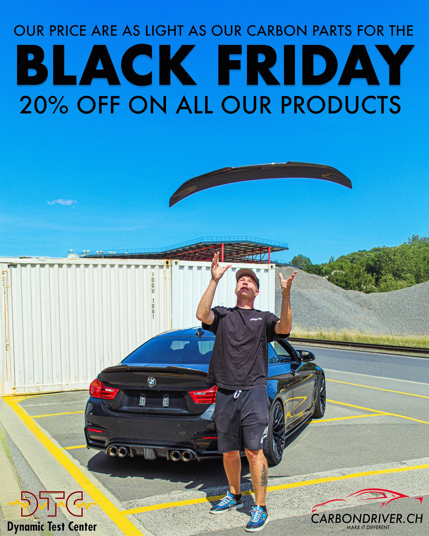 OUR BLACK FRIDAY SALES START NOW 🏷️
Until Friday 29 November at midnight! 🌑
www.carbondriver.ch
#carbondriver #carbonparts #blackfriday #sales #bmw #bmwm2 #bmwm3 #bmwm4