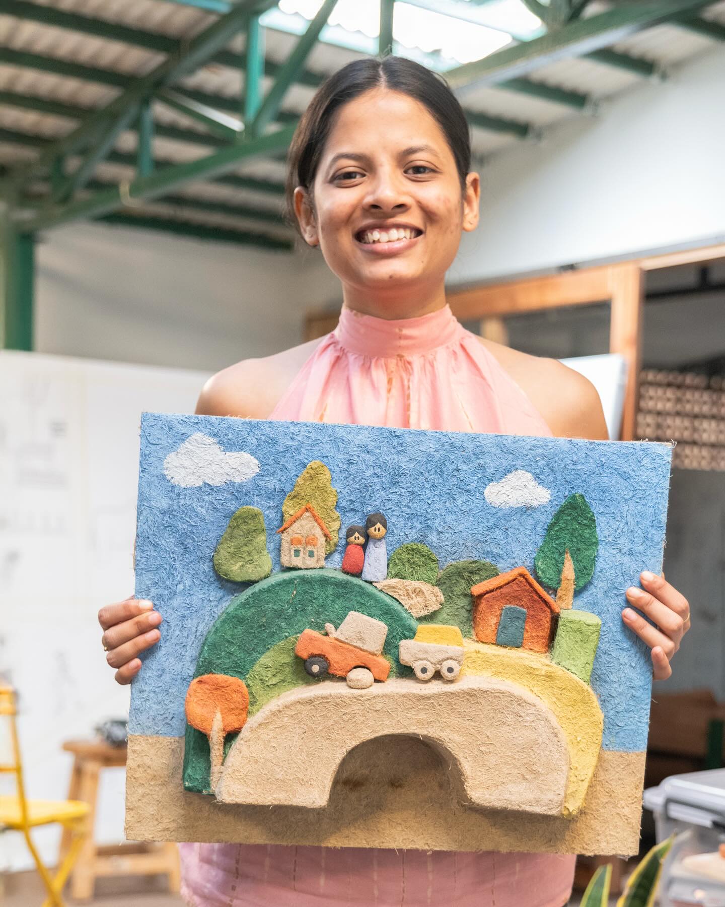 Material #4
Fruit Fibre Compound +Natural Adhesion+ Dry Bonding & Colours
Design Epithet is committed to practicing effective and sustainable spatial narrative projects across world, fostering eco-conscious and community-driven design solutions. By 2025, we aim to achieve our first 100% sustainable and carbon-neutral projects.
Explorations from Our Upcoming Spatial Narrative Project
Project Designer: @_mlvka_ & @jeel._____
#sustainability #ecofriendly #materialdesign #materiallab #designepithet #responsibledesign #responsibility