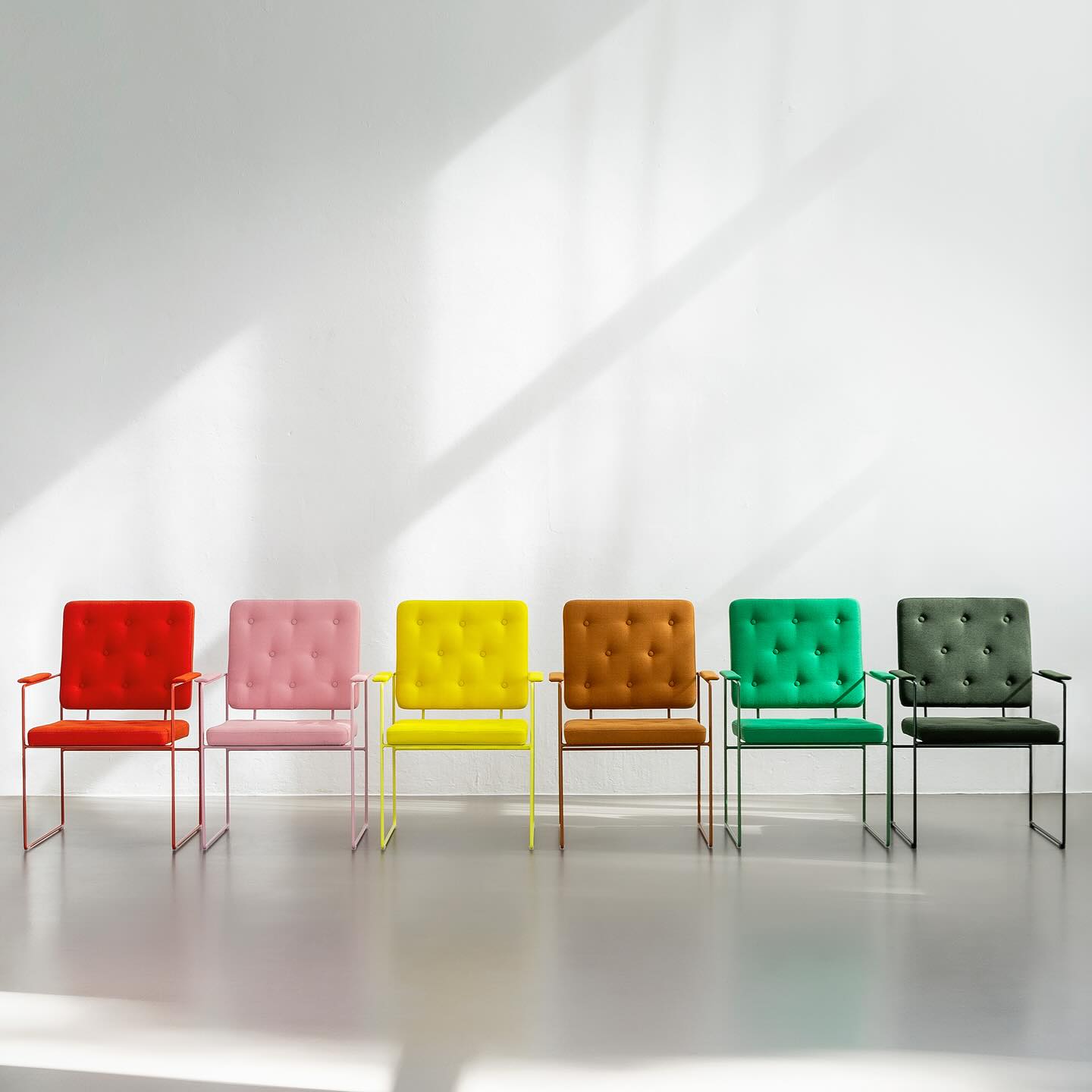 SWELL TIME ARMCHAIRS …THEY COME IN COLOURS…
Amid the grey, rainy days, a pop of vibrant colour can lift the spirits. Studies have shown that bold colours elevate mood.