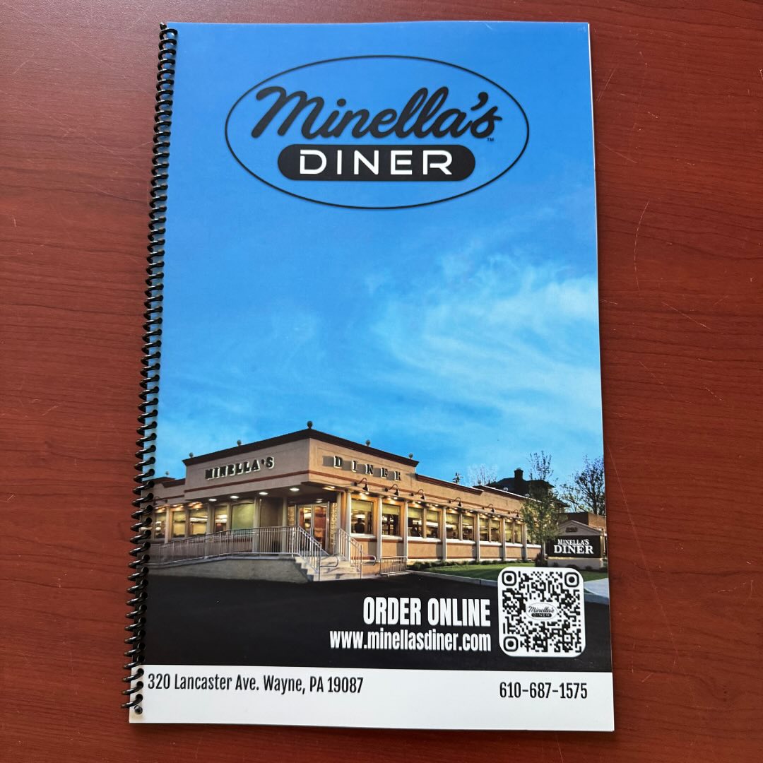 We’re excited to print Minella’s Diner’s latest menus, filled with classic dishes and diner favorites! Crafted with quality these menus add the perfect touch to every meal.
Looking to upgrade your restaurant’s menus? Let’s bring your vision to life!
📲 Contact us today at (856) 875-5000 or visit us at uppercaseprinting.com
#UpperCasePrinting #MinellasDiner #MenuDesign #DinerMenus