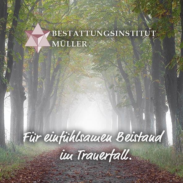 🌿 Wir begleiten Sie. Für einfühlsamen Beistand im Trauerfall.
Einfühlsam, offen und ehrlich begleiten wir Sie in einem Trauerfall.
Dabei dem Tod mit Würde zu begegnen, liegt uns am Herzen.
Wir schaffen Raum und Zeit für die Trauer und für ein bewusstes Abschiednehmen. Gemeinsam mit Ihnen planen wir die Trauerfeier nach Ihren Vorstellungen und kümmern uns um deren Organisation. Ihnen zur Seite stehen, Sie begleiten und beraten, ist für uns mehr als eine berufliche Aufgabe. Bei uns finden Sie Verständnis für Ihre Anliegen und Bedürfnisse sowohl beim Gestalten der Aufbahrung, der Trauerfeier und der Beisetzung als auch immer dann, wenn Sie ein tröstendes Wort suchen.
#24h #soforthilfe #durchgehendonline #immererreichbar #trauerfall #erdbestattung #feuerbestattung #seebestattung #beistand #trauerfeier #bestattungsvorsorge #überführung #bestattungsinstitut #donaueschingen #bräunlingen #blumberg #baddürrheim
www.Bestattungen-müller-hartmann.de