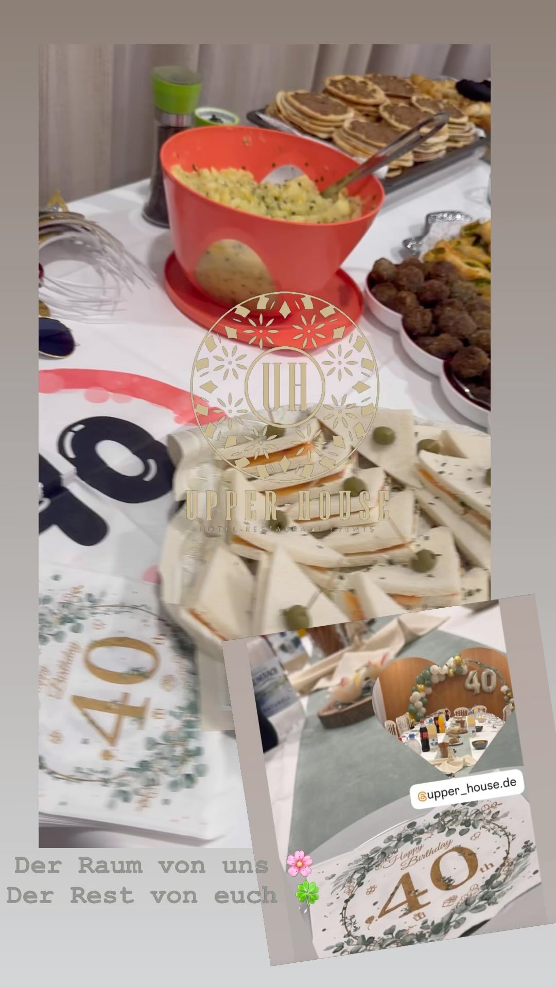 🌸Nur Raum von uns, der Rest von euch – für eure Feier oder andere Anlässe! Gestaltet eure Veranstaltung ganz nach euren Wünschen. Ab sofort: Ambiente mieten leicht gemacht!”🌸
Wir stellen den Raum, ihr macht den Rest – eure Feier, euer Stil!
#augsburg #aystetten #günzburg #gersthofen #a8 #fyp #neusäß #donauwörth #meeting #tagung #neuinaugsburg #augsburgfood #augsburgcity #augsburg_de #fy #partyraumaugsburg #tagungsräume #tagungsräumeaugsburg #geburtstagaugsburg #hochzeit #saal #augsburgaltstadt #augsburgtourismus