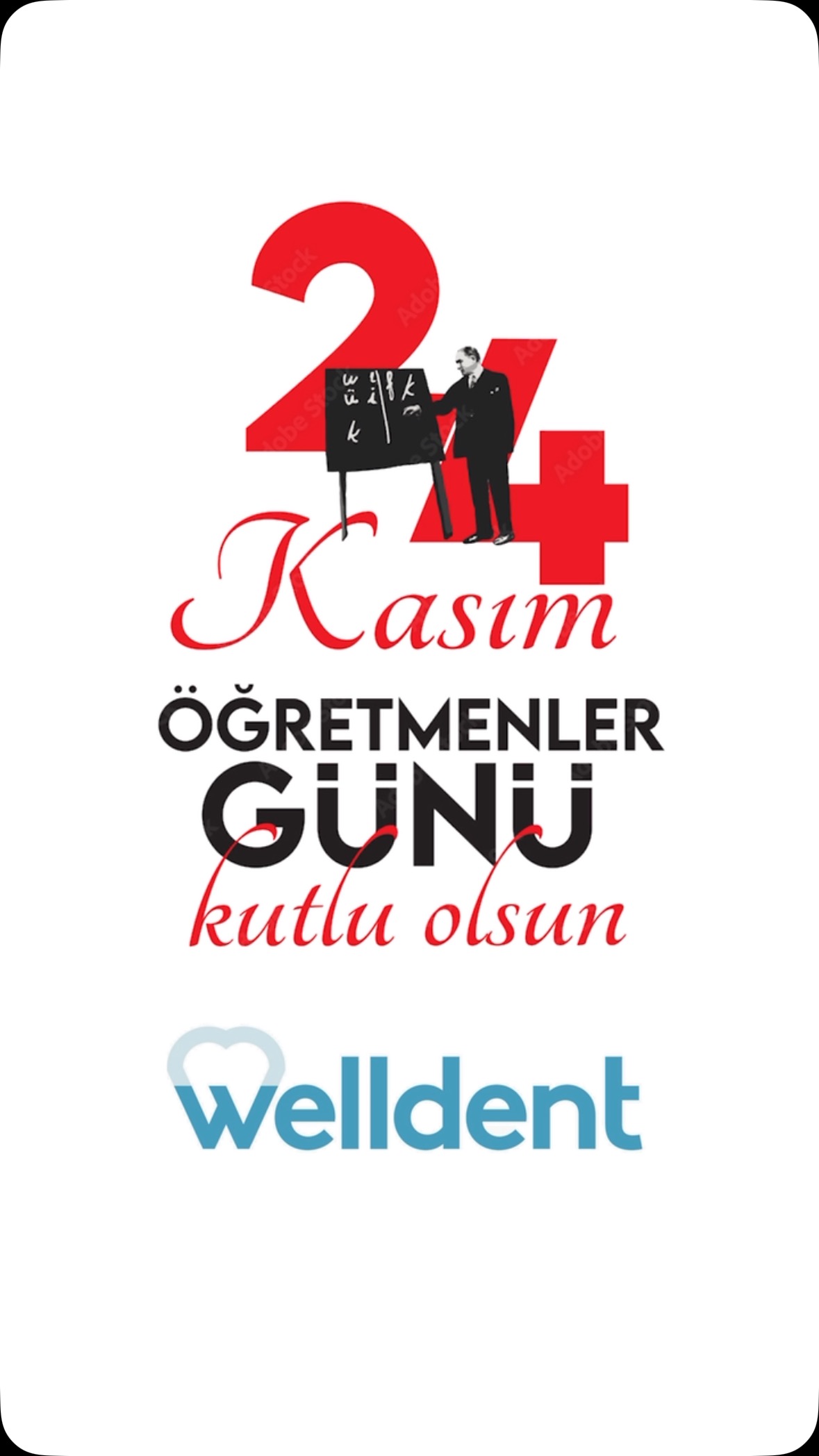 24 Kasım öğretmenler Gününü Kutlarız #atatürk