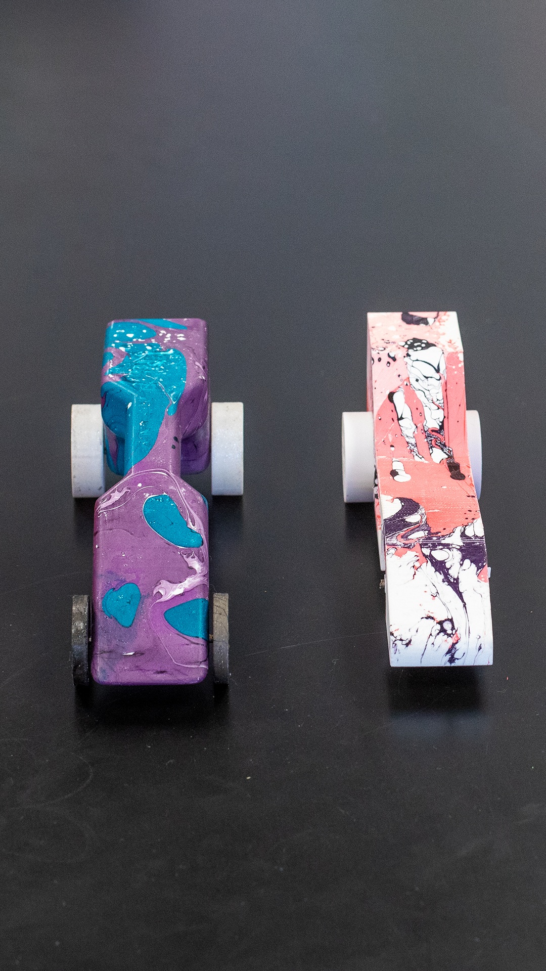 Students in Mr. Johnson's IB Design Technology class had the need for speed last week! They designed small, CO2-powered dragsters and brought them to life using 3D printing. Afterward, they raced their creations to determine which car was the fastest. #YorkTechProud