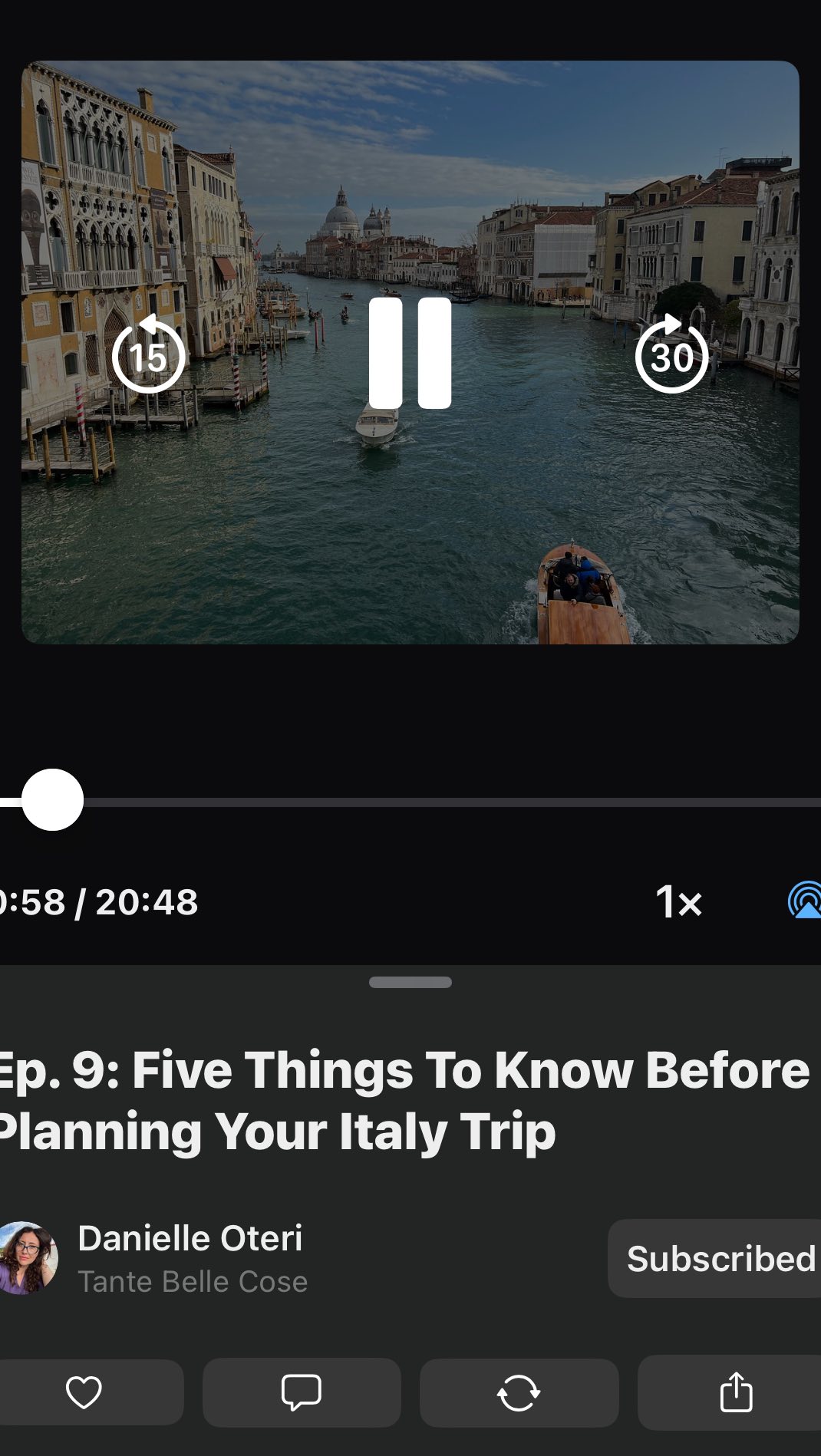 Are you listening to the Tante Belle Cose podcast? It’s a mix of advice episodes to help you plan your trip to Italy and story episodes that you can transform into your own adventures. Listen on Apple podcasts, Spotify, or YouTube or subscribe directly on Substack. All episodes are 100% free, but our paid subscriber community on Substack has access to me to ask all of your trip planning questions.#italy🇮🇹 #italytrip #tripplanning #podcast