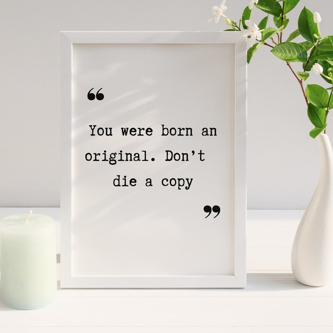 Be the masterpiece you were created to be. Thereโs no greater power than living as your authentic, original self. Embrace your originality and shine your own light! The world needs your original spark, not a copy's shadow.
โค๏ธโจ#believe #believeinyourself #original #youareenough #youareincredible #love #loveeveryone #beyourself #beauthentic #beyou