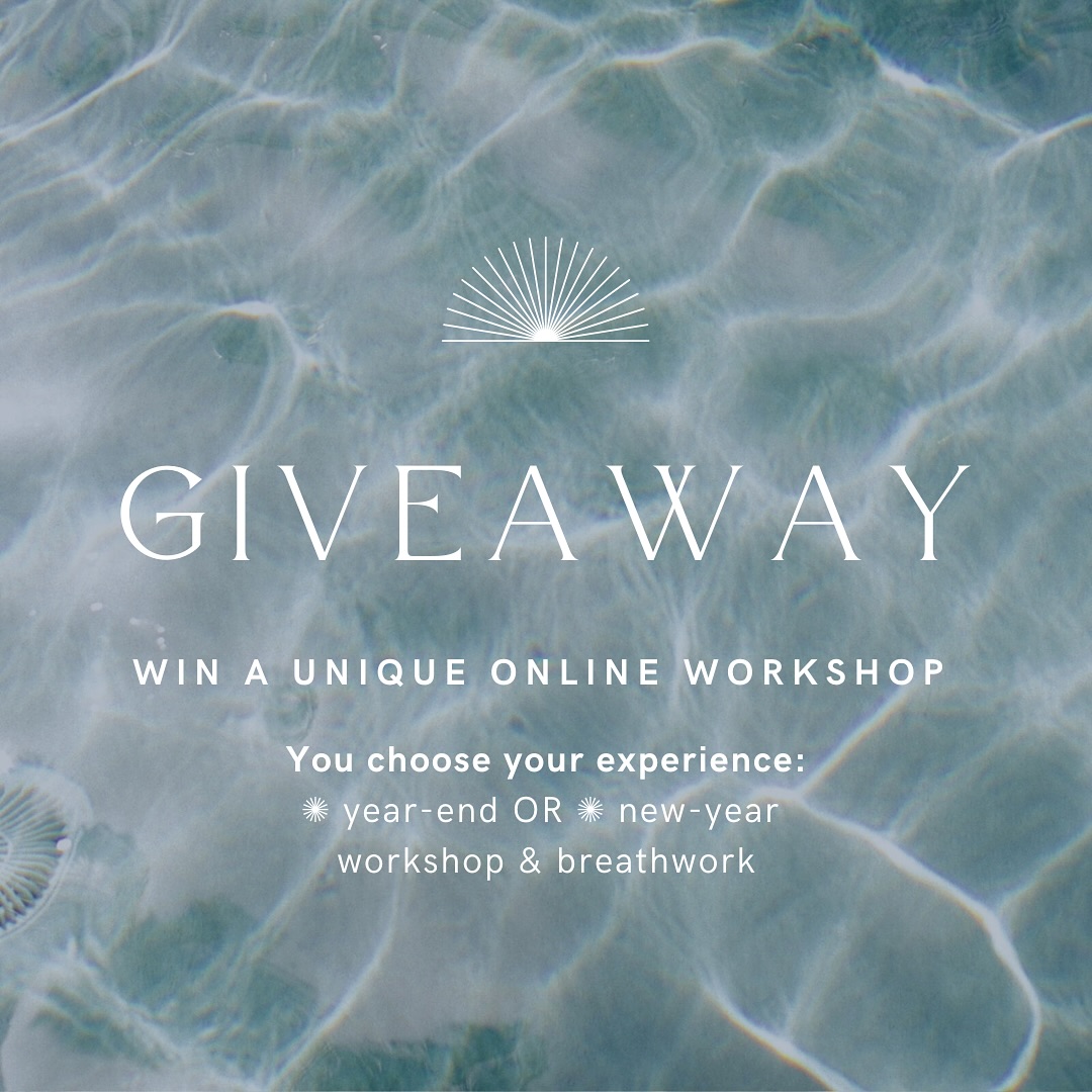 🎁✨ End of the Year Giveaway! ✨🎁
To celebrate the turning of the year, I’m giving one of you the chance to join a transformative workshop circle — your choice of either:
🌟 „Reflect & Release – Closing the Year Workshop“ (Dec 17th from 6–8.30pm)
OR
🌟 „Ignite & Inspire – Year Opening Workshop“ (Jan 6th from 6–8.30pm)
Whether you want to reflect and release or set intentions and get inspired for the year ahead, this is your chance to breathe deeply, connect within, and start 2025 feeling aligned.
🌟 What’s Included in the Giveaway?
1️⃣ A spot in your chosen 2.5-hour workshop (or the recording)
2️⃣ A PDF workbook tailored to the session theme
🌟 How to Enter:
1️⃣ Follow @sparkyourfire__
2️⃣ Like this post 👍🏻
3️⃣ Tag a friend in the comments who you know would love to experience this💬 (1 tag = 1 entry, unlimited entries!)
4️⃣ (Optional) Share this post to your story for an extra chance to win! Don’t forget to tag me so I see it.
🌟 Winner Announced:
The winner will be announced on Monday Dec 16th 6pm CET! 🎉
💬 Tell me in the comments: Would you choose the „Closing the Year“ or the „Year Opening Ceremony“? Why?
Let’s close 2024 and begin 2025 with intention, clarity, and connection. 🌬️💖
#transformationalbreathwork #holistichealing #consciousconnectedbreathwork #holosomaticbreathwork #breathworkonline #yearend #onlineworkshop #yearendgiveaway #yearending
