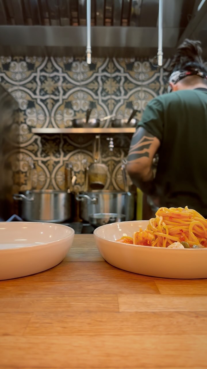 Freshly made pasta at Sauce and Flour 🍝💚👌🏼
#restaurant #food #maidenhead #pasta #fresh #delicious #sauceandflour #tasty #homemade #yummy