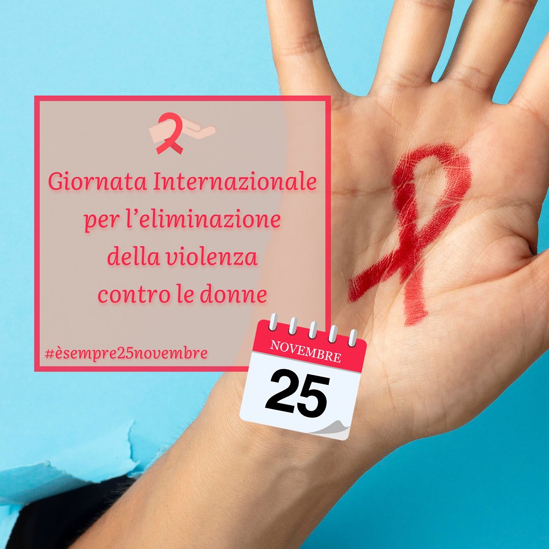 25 Novembre 2024
Oggi, in occasione della Giornata Internazionale per l’eliminazione della violenza contro le donne, noi di Italfem Group, ci uniamo per dire basta.
È il momento di ascoltare, supportare e agire.
#stopallaviolenzasulledonne👠 #noallaviolenza #25novembre #èsempre25novembre