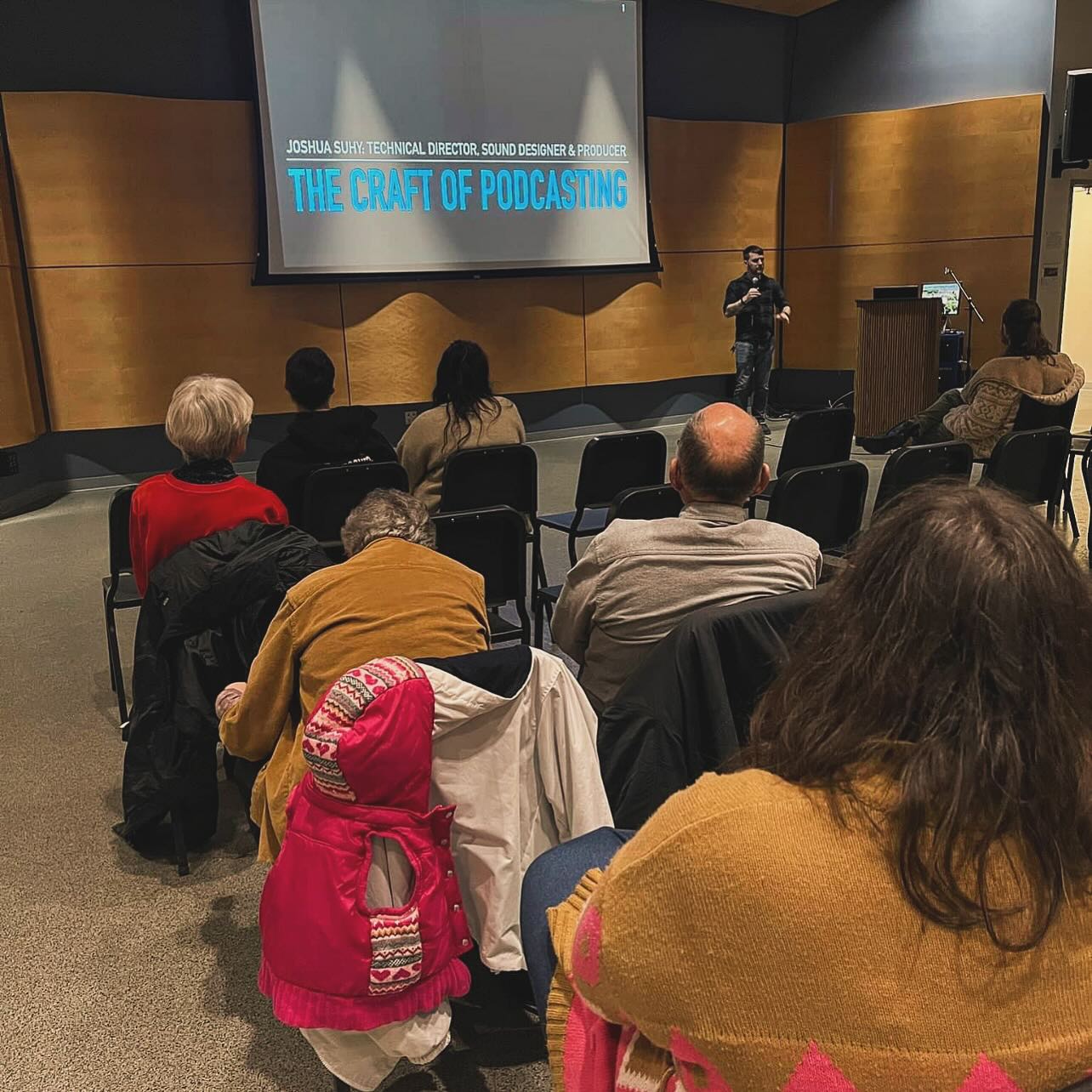 Had the pleasure of speaking about podcast production at Terra State Community College and had a blast talking about what I’m most passionate about. Amazing facility and Brennen has created an incredible program.