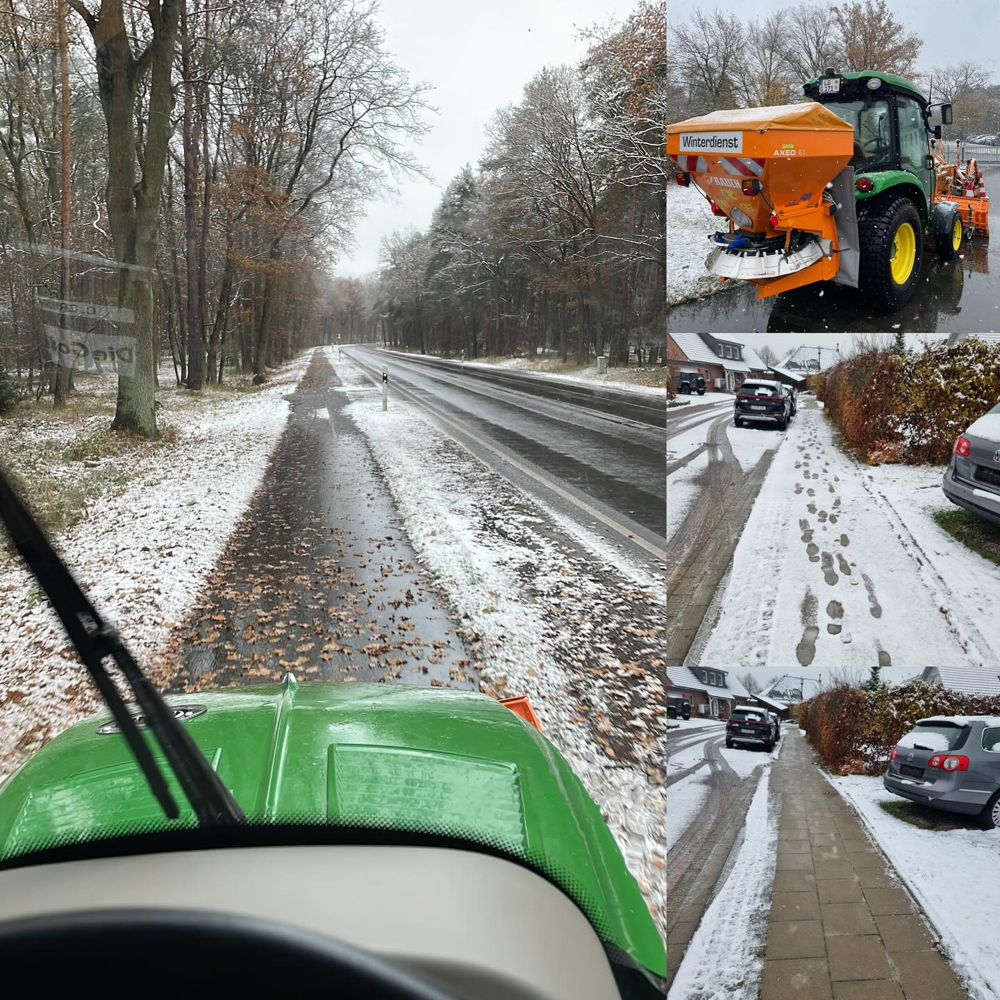 Erster Schnee des Winters – Sicher und umweltbewusst unterwegs!
Diese Woche hat uns der erste Schnee des Jahres begrüßt, und unsere Winterdienst-Teams waren sofort für Euch im Einsatz! Egal ob auf Radwegen, Straßen oder Gehwegen – wir sorgen dafür, dass alles sicher begeh- und befahrbar bleibt. Mit unseren modernen Streu- und Räumtechnologien setzen wir auf maximale Effizienz bei minimalem Umwelteinfluss. 🌍✨
Unsere Streufahrzeuge verwenden modernste Technik, um Streusalz gezielt und sparsam einzusetzen. So stellen wir sicher, dass nur dort gestreut wird, wo es notwendig ist – für mehr Sicherheit und gleichzeitig den Schutz der Umwelt. Zudem verwenden wir innovative Schneeräumgeräte, die zuverlässig arbeiten und die Flächen schonen. ❄️💪
Sicherheit und Nachhaltigkeit stehen für uns an erster Stelle – der Winter kann kommen, wir sind vorbereitet! 🌨️✨
#Winterdienst #ErsterSchnee #TeamGollo #lüneburg #SicherheitImWinter #Umweltschutz #Nachhaltigkeit #SchneeRäumung #Streudienst #ImmerImEinsatz #diegollo #365tagefürsieimeinsatz
Die Gollo – Ihr Partner für professionelle und nachhaltige Winterdienstleistungen! Kontaktieren Sie uns für einen Service, der nicht nur sicher, sondern auch umweltbewusst ist. 🌨️🌟