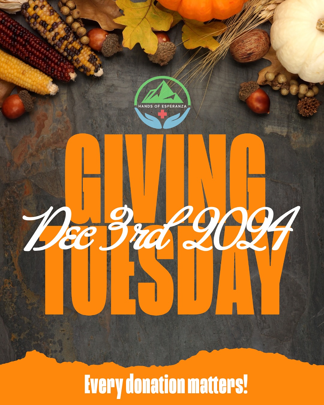 Happy Friday everyone! On Dec 3rd an anonymous donor is doubling the impact this Giving Tuesday by matching all donations up to $2500! Every dollar you give goes twice as far in supporting our mission. Don’t miss this opportunity to make a difference! Donation links are in our bio!