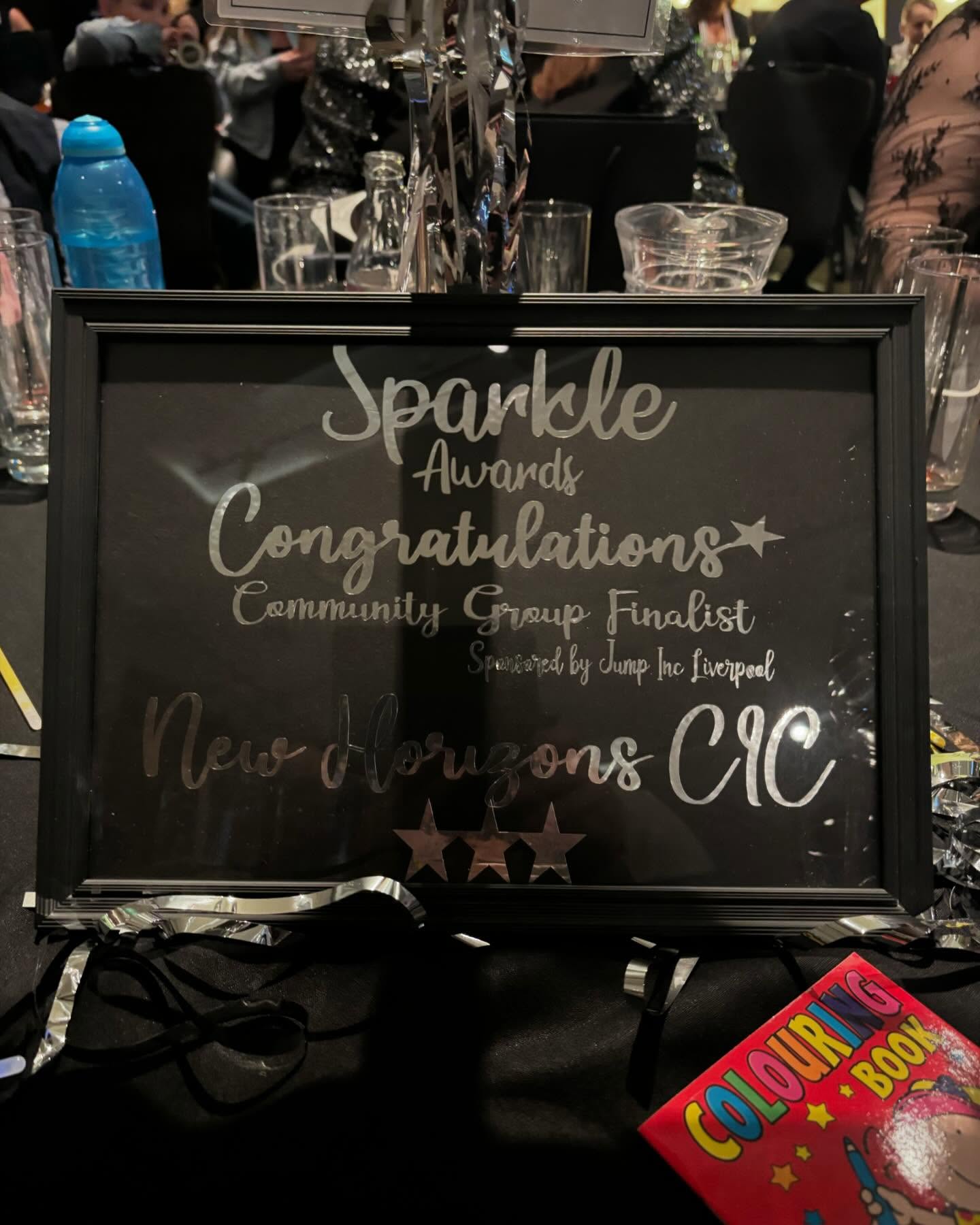 So today I came to support my son who has won the community impact award and I am beyond proud of him but another surprise was that New Horizons were nominated for community group….
What an amazing day