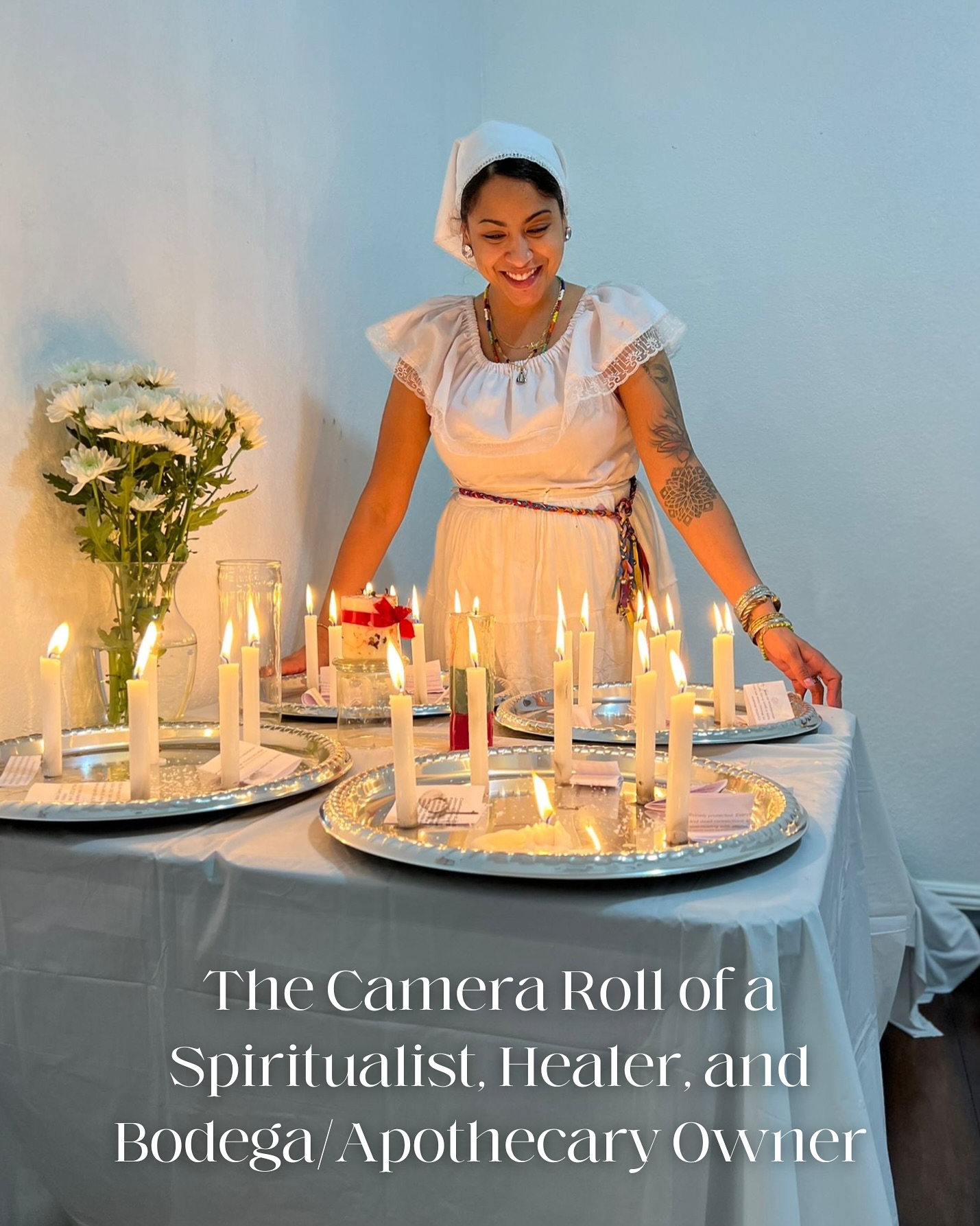 Today marks the beginning of the final mercury retrograde of the year! Bringing in this time of new energy by taking a glimpse at my camera roll as a spiritualist, healer, and owner of The Spirituals Bodega 🤍