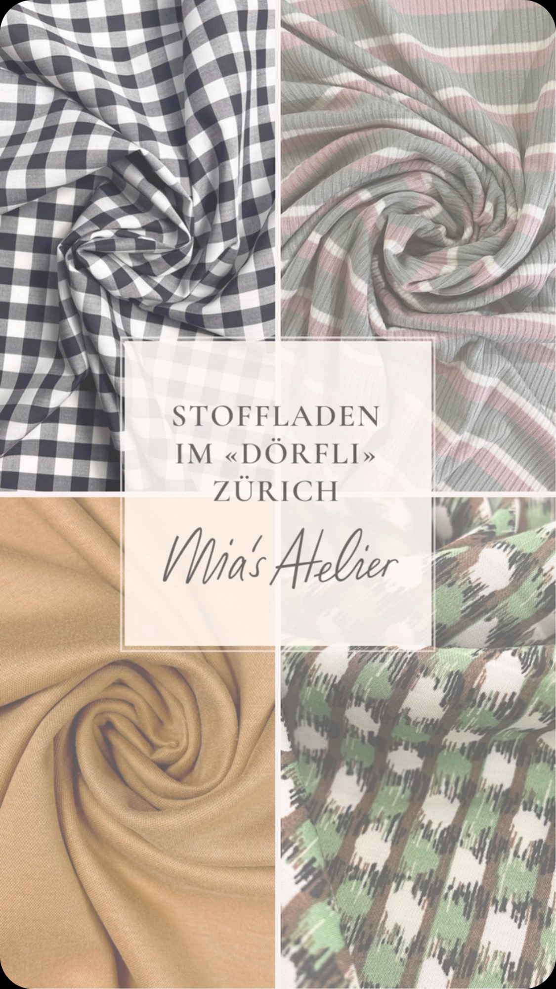 🌈💕Entdecke die Vielfalt der Stoffe! 💕🌈
Entdecke eine kleine Stoffoase, mitten in der Altstadt von Zürich. Hier findest du nicht nur auserlesene Stoffe zu fairen Preisen, sondern auch eine vielfalt an Schnittmustern, selbstgenähten und einzigartigen Accessoires und eine Auswahl an Mercerieartikel. Alles was dein Nähherz höher schlagen lässt. Das Atelier ist ein Ort der Kreativität und Inspiration und ich berate und unterstütze dich gerne bei deinen Ideen. Lass dich inspirieren und finde die perfekten Materialien für deine nächsten Projekte! ✂🧵🪡
😊🙋🏻♀️☺️ Ich freue mich auf deinen Besuch an der Predigergasse 19, 8001 Zürich 🐱🐈⬛
#MiasAtelier #mia #Stoffladen #Stoffvielfalt #Mercerie #Nähinspiration
#DIY #Stoffliebe #KreativSein #Nähprojekte
#Handmade #Nähcommunity #SewingAddict
#FashionDIY #Selbstgemacht #Nähideen #zürich #stoffezürich #fabricshop #smallfabricshop