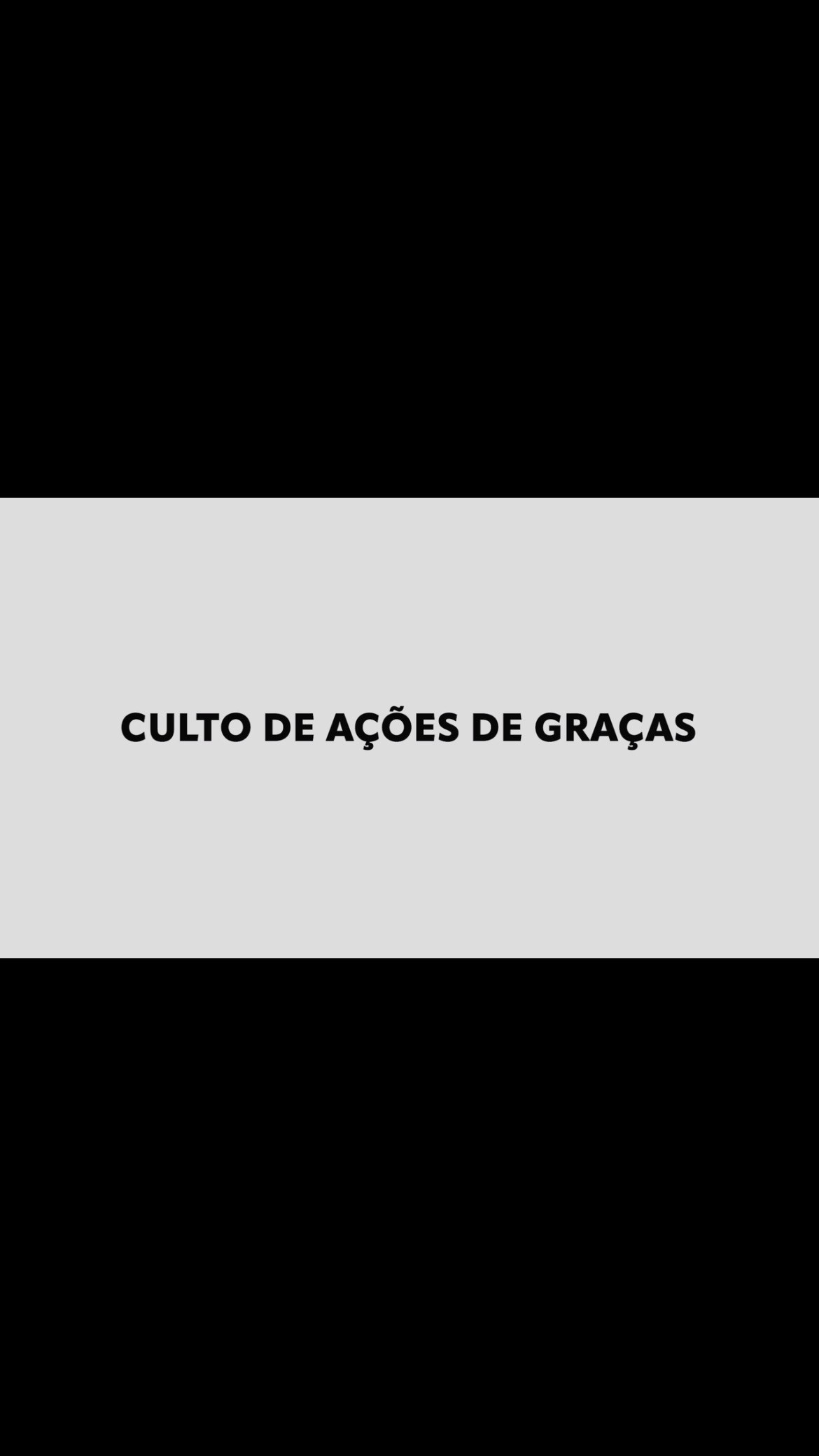 Porque temos o Culto de Ações de Graças?
É um dia especial para agradecer aquele que merece toda a gratidão, nosso Senhor, através de abençoar a vida dos nossos irmãos.