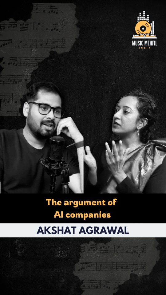The argument of AI companies. What do you guys think?
.
.
.
#musicmehfilindia #airegulation #aicopyright #copyrightlaw #copyrightinfringement #aimusic #storiesofmusic #musictech