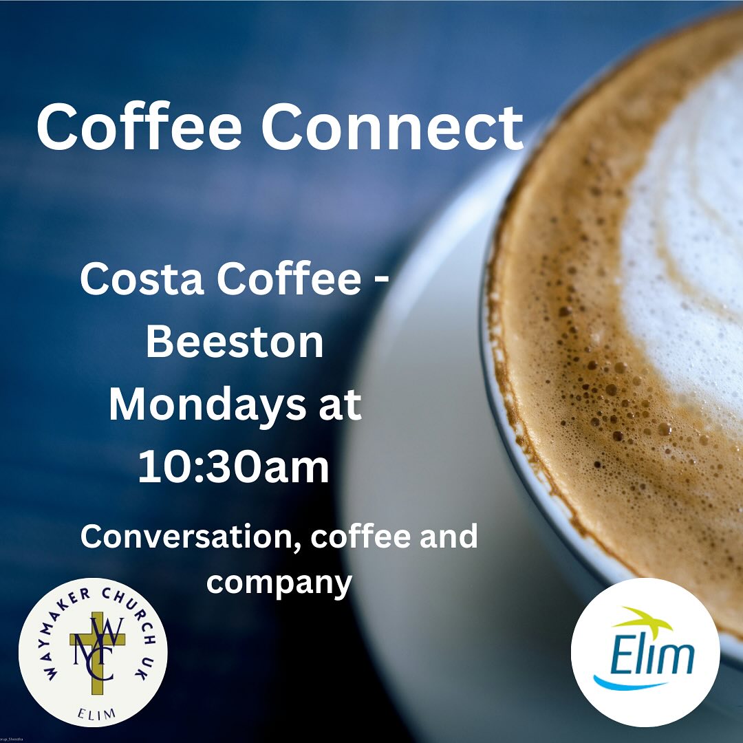 Coffee, conversation, companions and connections.
www.waymakerchurchuk.com
#coffee #conversation #connection #friends