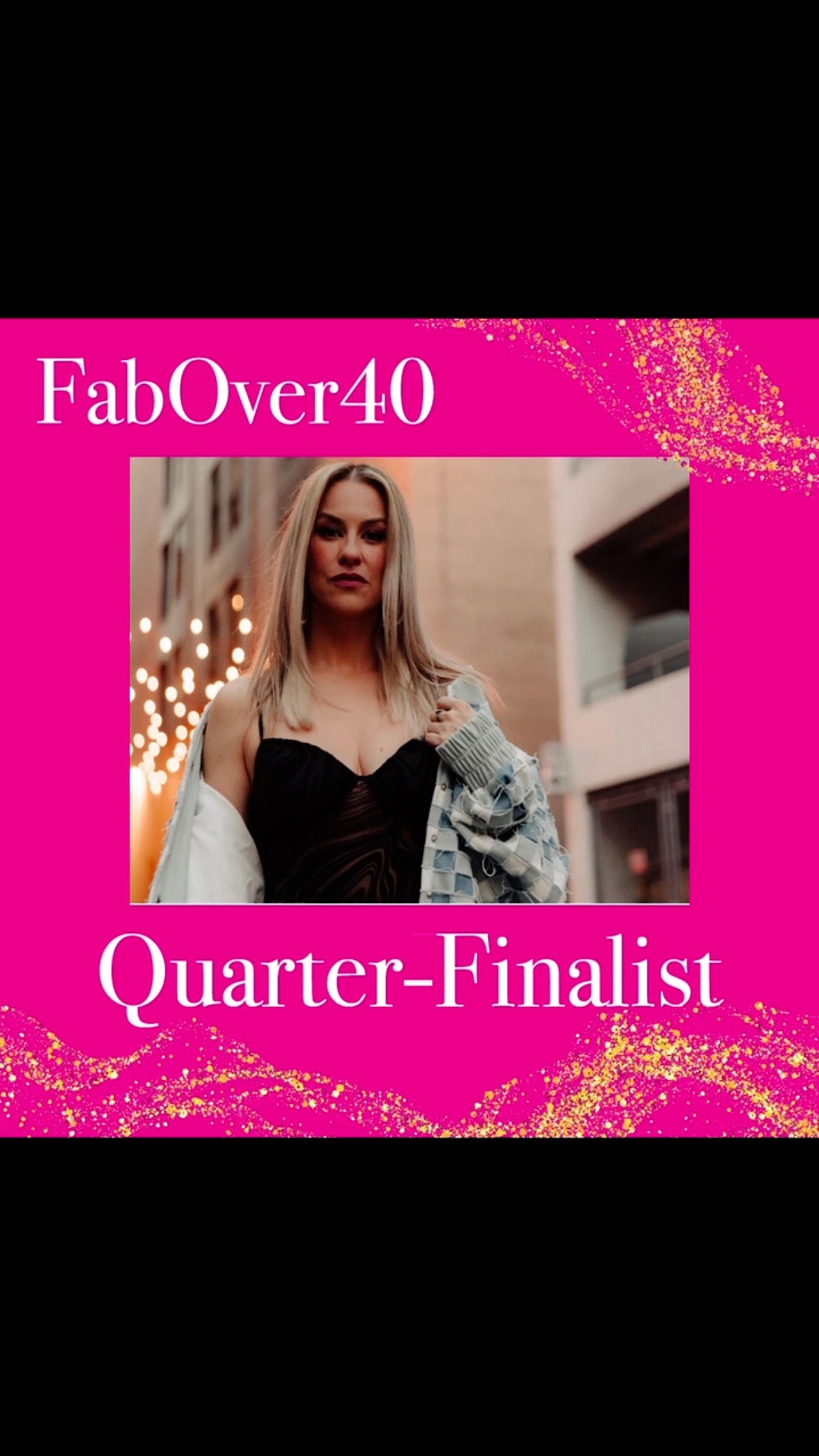I MADE IT INTO THE QUARTER FINALS 🥳🥳🥳 THANK YOU 🙏🏼 to EVERYONE who has voted for me. I am truly thankful!!!! ❤️❤️❤️
There are 3 more rounds to go and I have to win each one to move onto the next round. The votes have been reset… SOOOO keep voting EVERYDAY! And don’t forget, if you pay to vote your money goes to the Breast Cancer Foundation and is tax deductible🥳
http://votefab40.com/2024/andrea-dozzi
I truly appreciate all your support! If I win the $40K I will put that towards starting a family. I
Thank you @fab40official