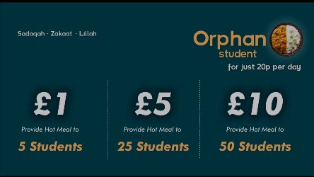 This Friday, let’s unite as a community to support the most vulnerable: orphan students who rely on us for their daily sustenance.
Mercy to the World is calling on your generosity to provide staple, hot-cooked meals for students (mainly orphans) studying at Darul Uloom, West Bengal, India.
For as little as just 20p per day per child, you can help nourish young hearts and minds.
Donation Link:
https://www.mercytotheworld.co.uk/friday-fundraiser-wb
Bank Transfer Details:
Account Name: Mercy to the World
Account Number: 08475152
Sort Code: 08-71-99
Ref: Orphan Meal
Your contribution can be given as Sadaqah, Zakat, or Lillah, ensuring a lasting Sadaqah Jariyah for you and your family.
Let’s act now to ensure these children are well-fed and cared for.
Jazakallah Khair
Mercy to the World
Your Donation is Our Amaanah
#Share Widely to Multiply the Reward