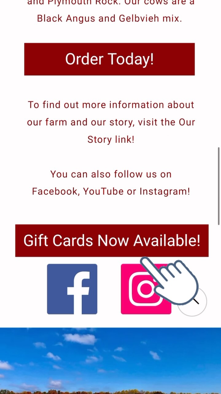 ‼️BLACK FRIDAY SALE‼️
Save $10 on $50 gift card and $25 on $100 gift card.
1. Visit kblibertyfarms.com.
2. Scroll down to gift cards.
3. Select the amount on the gift card you’d like to purchase.
4. Use promo code KBFRIDAY50 or KBFRIDAY100.
5. Add to cart and now you’re done!
#blackfriday #shoplocal #localfarm #corydon