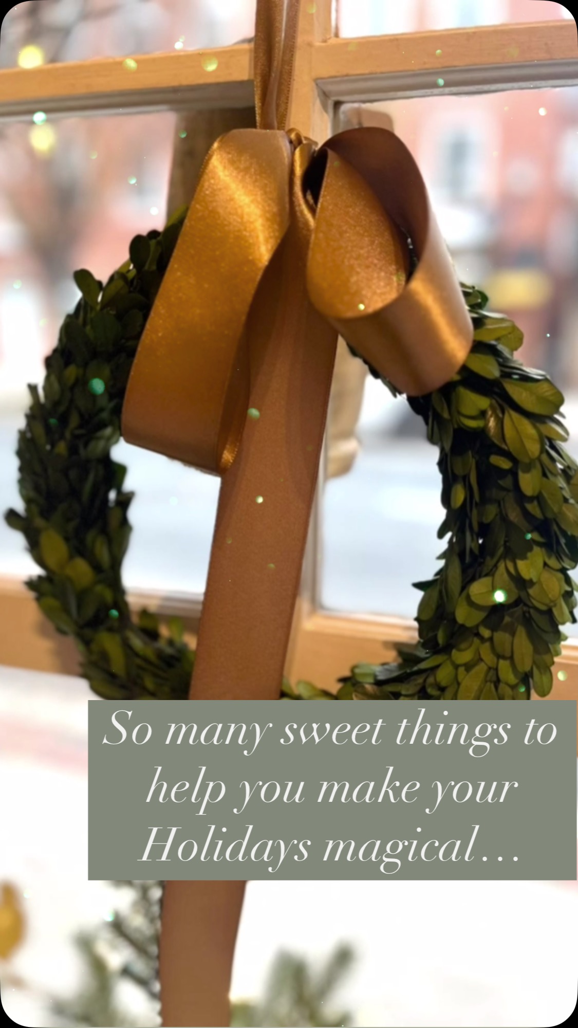 We have been working hard to help you make your holidays magical…