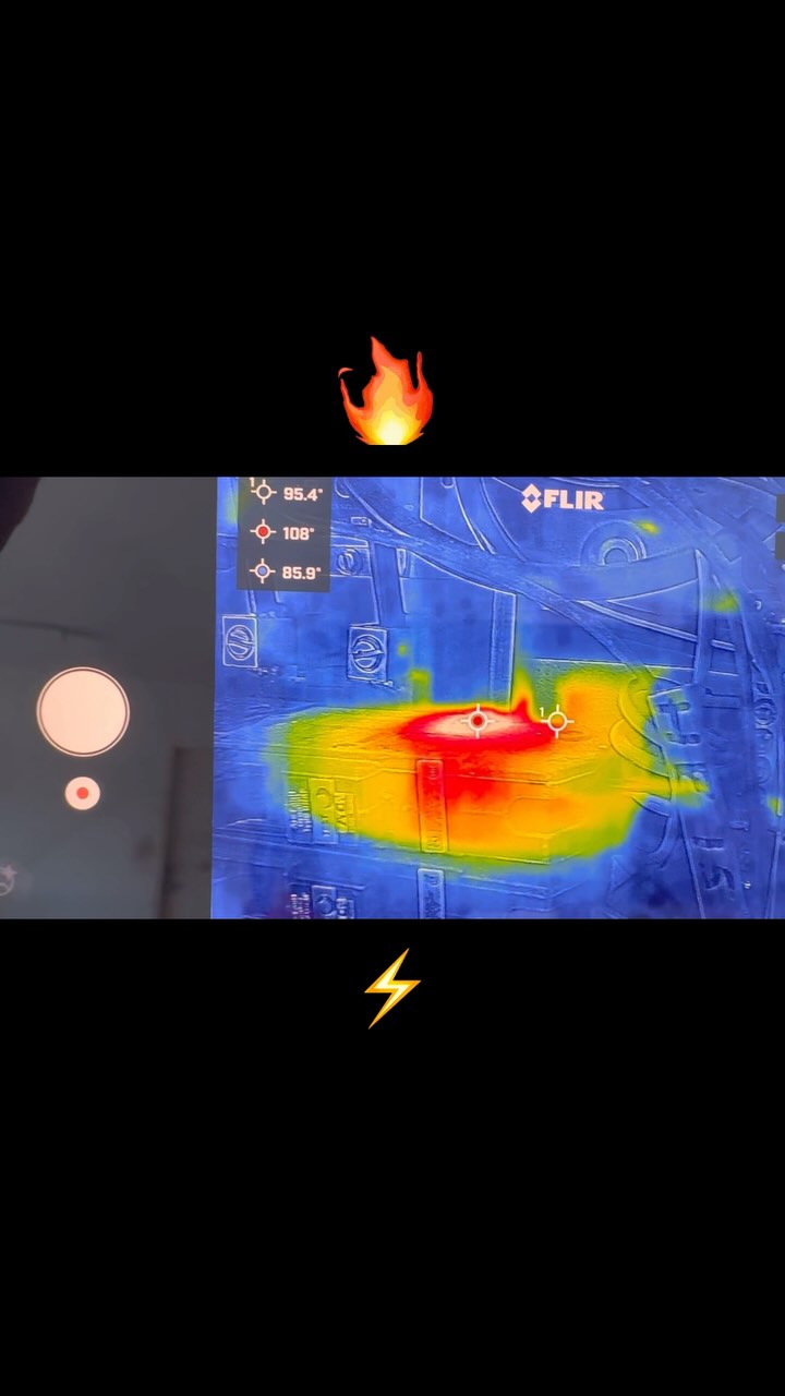 Thermal cameras, see what the naked eye can’t. Make sure you’re home Inspector has a thermal camera, actually opens the panels and uses it. #infraredthermographycertified