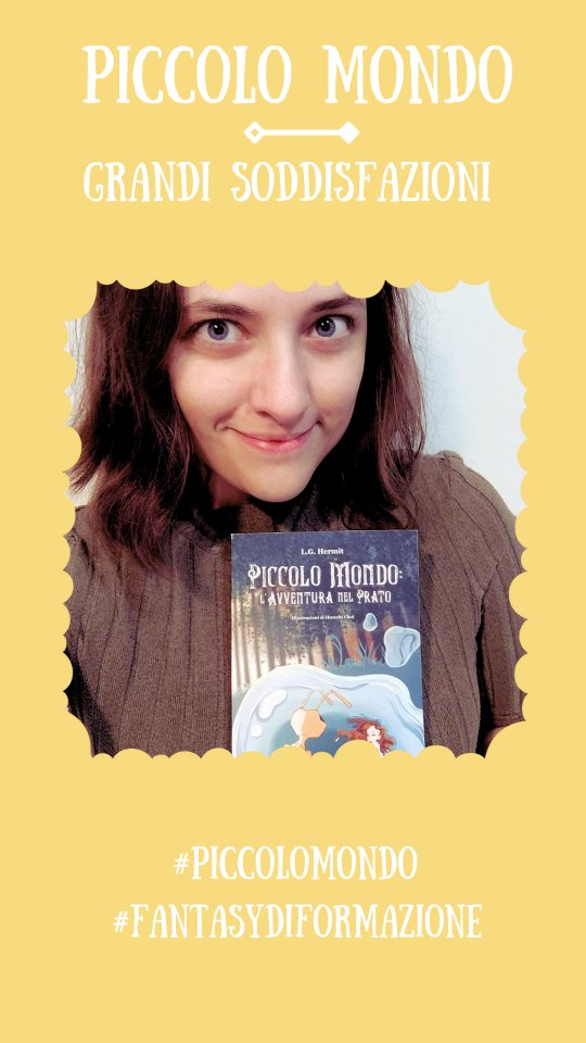 È USCITO PICCOLO MONDO 🌱🐜
Il nuovo libro fantasy di formazione di @laurin_nobilis!
Non vedo l'ora di leggerlo. 😍
Sono emozionata di vederlo dal vivo, perché sono davvero molto fiera del risultato finale. Sono felice di aver fatto la mia parte in questo progetto e spero tanto di poter aiutare a modo mio l'autrice a trovare nuovi lettori.
Si tratta di una storia per ragazzi nella quale la protagonista subisce una trasformazione che le cambierà la vita e le insegnerà molto: diventerà una formica! 🐜
Esco pazza per i libri fantasy per ragazzi. Aaah! ❤️😍
E voi, lo leggereste? 😍
#piccolomondo #libriperlinfanzia #librodiformazione #amazonkdp #nuoveletture #fantasyitaliano #fantasyperragazzi #fantasybooks #portalfantasy