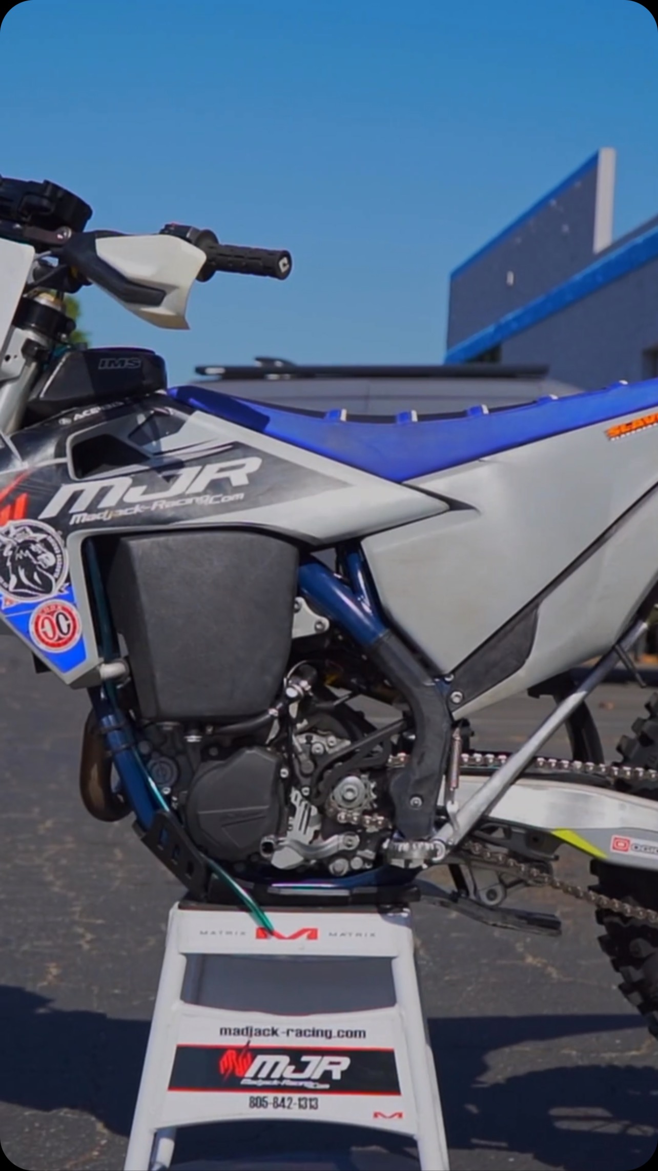 FOR SALE: 2019 Husky FX450
The Perfect Desert Race Weapon or Fun Play Ride Bike
Hours: 82.3
-KYB Converted Forks set up for 200 lb Novice Vet Rider
-Hinson Clutch Cover
-IMS Core Enduro Footpegs
-AXP Skid Plate w Link Protection
-Bullet Proof Designs Rear Rotor & Caliper Guard
-Flexx Handlebars
-Optional Trail Tech Voyager Pro
-Have GPR setup for bike if wanted
-Well Maintained for Life of bike and first 70 hrs where 60+ Senior Riders so overall bike is in great shape
OPTIONS for additional $$
-IMS 3 Gallong Dez Tank
-Trail Tech Voyager Pro
-Custom Graphics installed for new Customer
-Suspension Set up for New Customer
-Tires of Customer Choosing
$5,000 OBO
Contact Jack @ the shop!
☎️ / 💬 805-842-1313
-