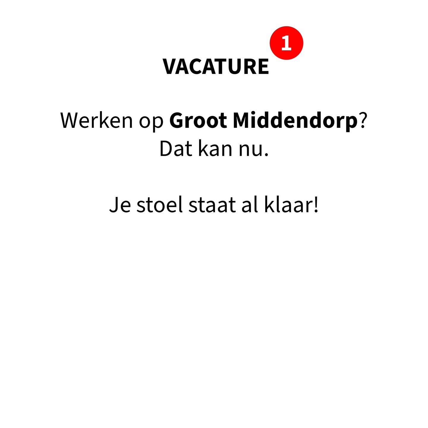 Waardevolle werkplek: Heb je 💛 voor onze deelnemers en wil je werken in een fijne en vertrouwde werkomgeving?
Solliciteer snel via: info@grootmiddendorp.nl
Voor meer info: bel/app met Andrea: 06 31 05 76 78
#Vacature #Activiteitenbegeleider #Welkom! #Waardevolwerk #GrootMiddendorp