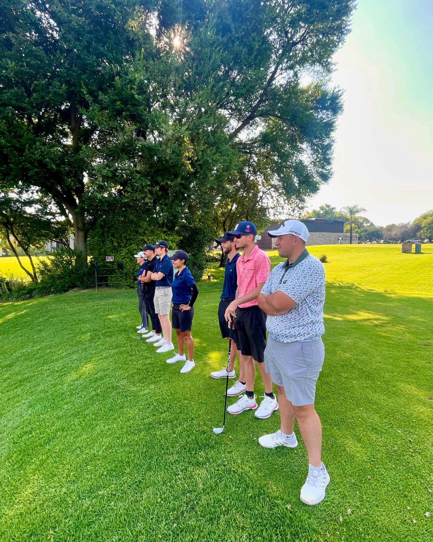 GETS Golf Annual year end event for associates attending the National Diploma in Club Professional Golfing, accredited by the PGA of SA. Students vs Coaches, What a great day on the beautiful @randparkgolfclub. From jaw dropping drives to clutch putts, the competition was fierce, but the fun and camaraderie stole the show. The students narrowly beat the coaches, events like these remind us why we love this game. It’s not just about the scores; it’s about building relationships, learning, and sharing the love of golf. ⛳️ ❤️ #golf #studentlife #academy #getsgolf #growthegame #diploma #matric #golfindustry #careeringolf #qualityoverquantity #allunderoneroof