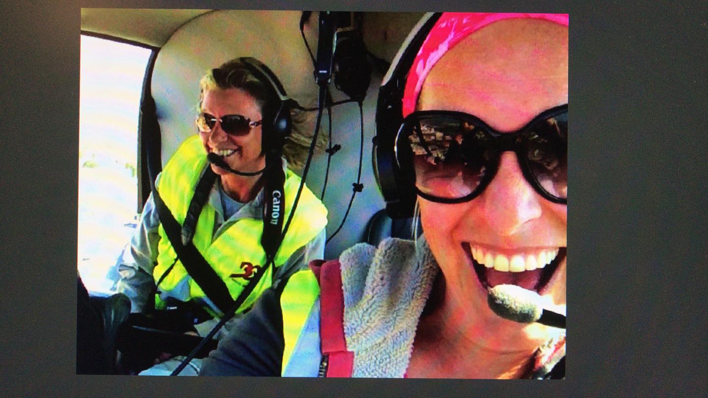 Blast from the past airborne with fabulous Fi!!! 😍