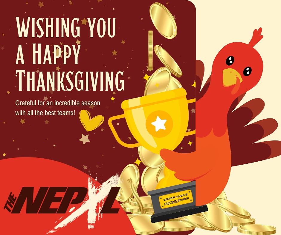🍂 Happy Thanksgiving from the NEPXL family to yours!
Get ready for an exciting 2025 season. 🏆
#NEPXL #Thanksgiving2024 #competitivepaintball #newenglandpaintball