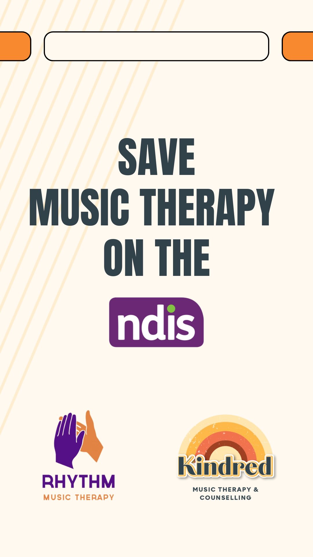 Music therapy is an evidence-based practice. Registered Music Therapists are highly-trained specialists who use evidence-based interventions to facilitate therapeutic and functional outcomes for NDIS participants.
The proposed changes to music therapy within the NDIS will make music therapy inaccessible to NDIS participants.
Sign this petition and share to show your support! This decision MUST be reversed.
https://www.change.org/p/keep-music-therapy-as-an-ndis-funded-therapeutic-support?recruiter=1358585673&recruited_by_id=d69b06a0-ab1d-11ef-be53-f92d5af5f289&utm_source=share_petition&utm_campaign=share_petition&utm_term=share_for_starters_page&utm_medium=copylink&utm_content=cl_sharecopy_490318311_en-AU%3A0
@rhythmmusictherapy
@austmta