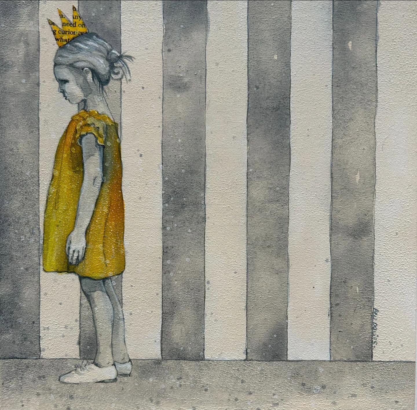 “Party Time “ This original mix media and watercolour piece , has just been added onto my website under my special studio study piece section . These are usually smaller pieces unframed available at special prices . All pieces are still guaranteed in time for Christmas and come with free UK shipping . Take a 👀