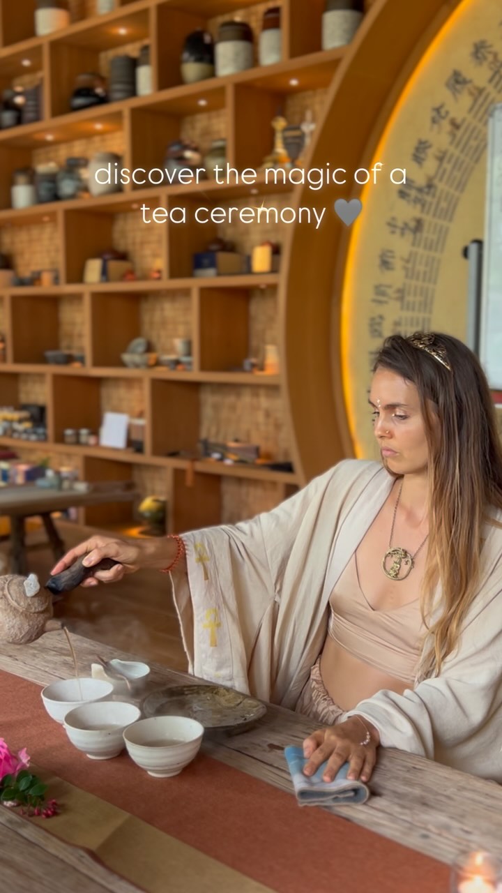 A tea ceremony is more than a ritual 🤍 it’s an invitation to slow down, breathe deeply, and find peace in the present moment. At SheWolf retreat, you’ll experience this sacred practice as a way to reconnect with yourself and the world around you. Ready to sip serenity?
Join us. Link in bio 🐺
@kimberleyboelen wearing @templecode_signatures @tiyara.soulwear
#shewolfretreats #womenretreat #bali #teaceremony