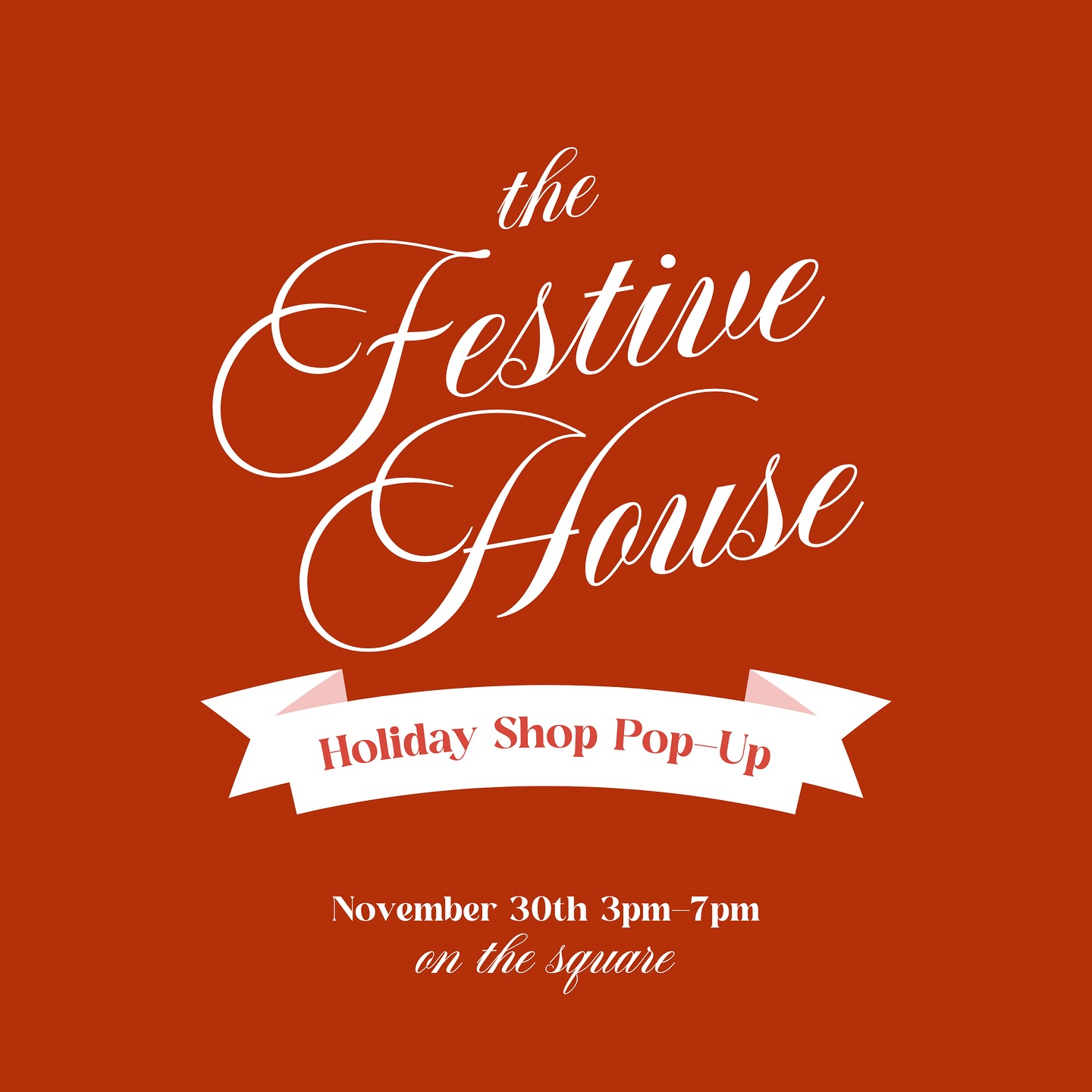 Come see us 3pm-7pm tonight on the square, we’re the little shop around the corner and we’ve got some festive goods for you and yours!
#christmasgifts #christmastreelighting