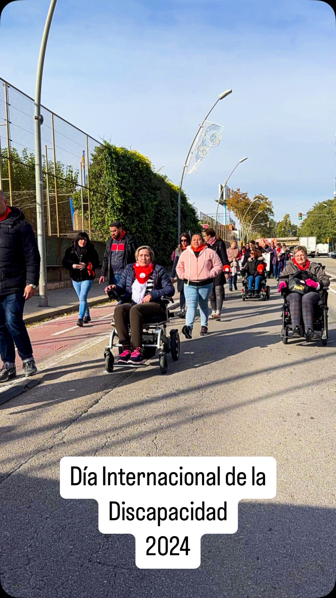 Un año más Treball de Vida ha estado presente en los actos organizados por el Día Internacional de la Discapacidad por el Ayuntamiento de Sant Adrià de Besos y las entidades de personas con discapacidad