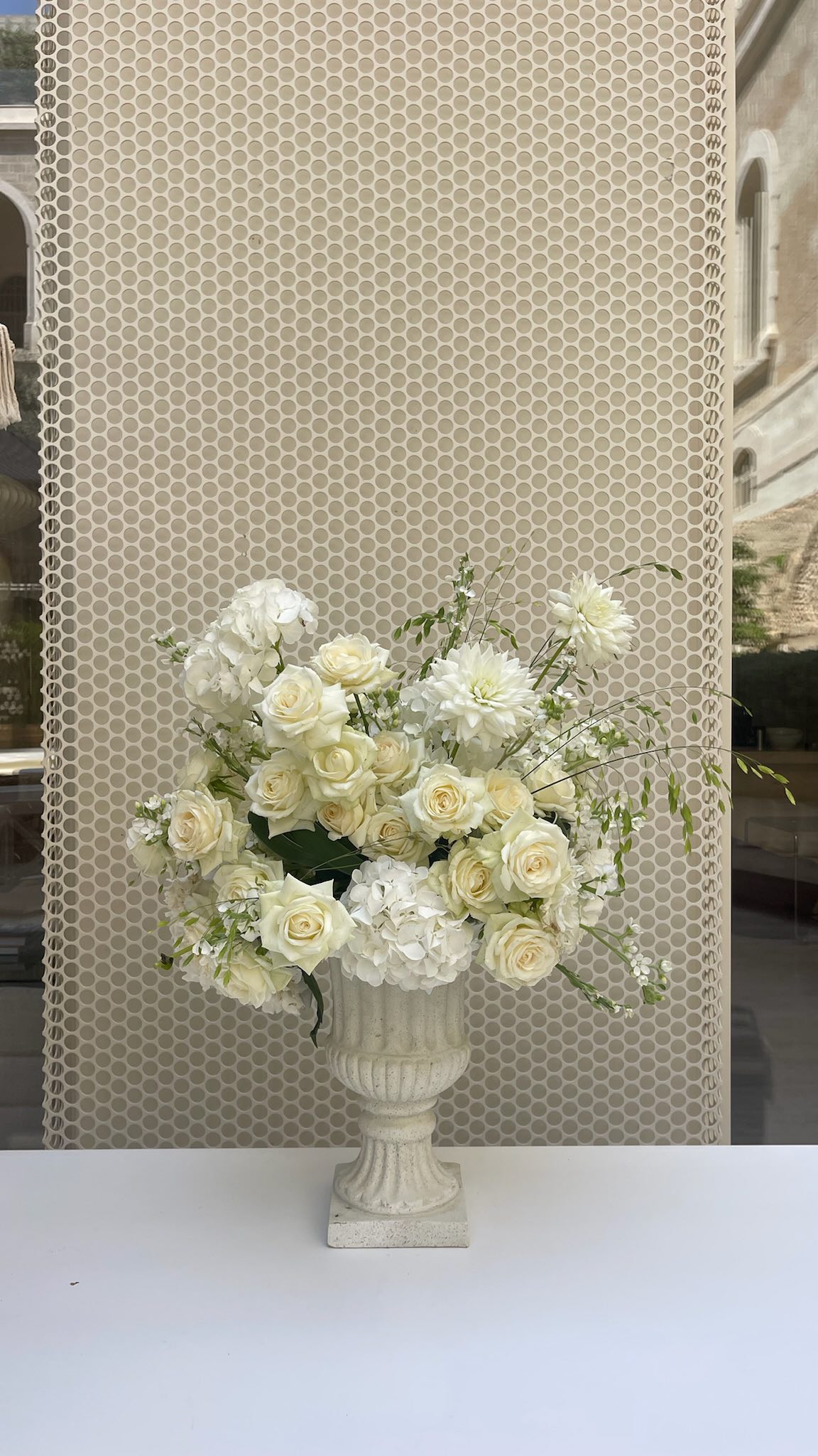 On a sunny Friday, our team came together to create a magical event for Oria and Ori's wedding.
Inspired by the elegant colors of Hotel Jaffa, we designed a clean, sophisticated, and floral celebration full of charm & elegance. But nothing is complete, without the guests that truly brought the design to life!