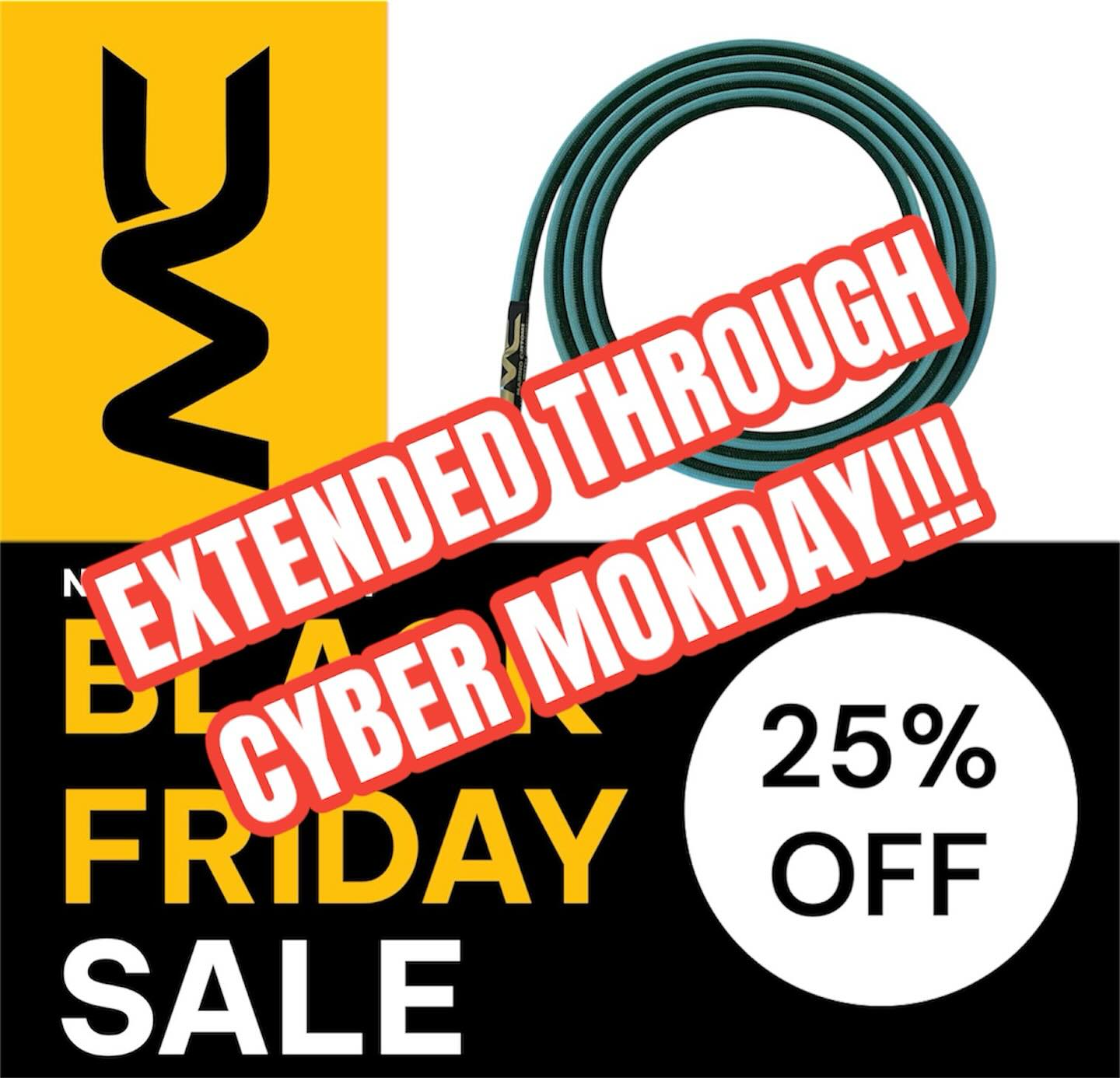 WHAT’S GOING ON MC FAM!!! Since we’ve been getting so much love from our Black Friday Sale, we wanted to extend the opportunity for y’all to continue to get this great deal through CYBER MONDAY!!! Same code BF2024 will apply until the end of 12/2, so if y’all missed out the initial launch, now’s your chance to get some top of the line custom cables!!! Happy Shopping!!!
-
-
-
#blackfriday #cybermonday #sale #patchcables #guitarist #guitarbass #acousticguitar #guitarplayer #guitarra #electricguitar #studiotec #guitarsolo #fenderguitar #Instaguitar #gibsonguitars #fenderguitars #guitargear #taylorguitars #drums #drummers #gospel #guitarists #guitarsofinstagram #instagrsmlive #bassgruve #guitarworld #keyboardest #instrumentcable #neutrik #vlogcable