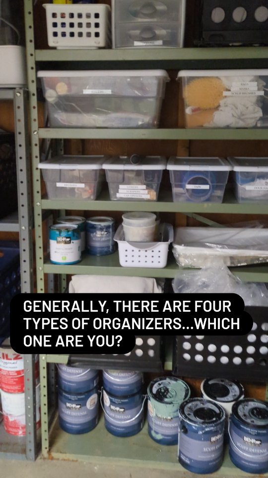 What if the way you are thinking about organizing is keeping your house a mess?
Not everyone should be using wicker baskets 🧺(you might forget where everything is) and not everyone should be using clear containers 🫙 (this might be overstimulating for you)--the key is to pick systems that work with the way you think.
Here are two basic helpful questions:
A) are you a macro or micro organizer?
B) are you visual or do you like stuff hidden?
@clutterbug_me narrowed down organizing to four general types--check out her website for an amazingly fun & free quiz to find out your type. When you are organized according to your type it is easier to keep up a system!
#organizinginspiration #organizersofinstagram #organizationdesign #professionalorganizer #garage #basement #paintingtools #workshop #clutterbug