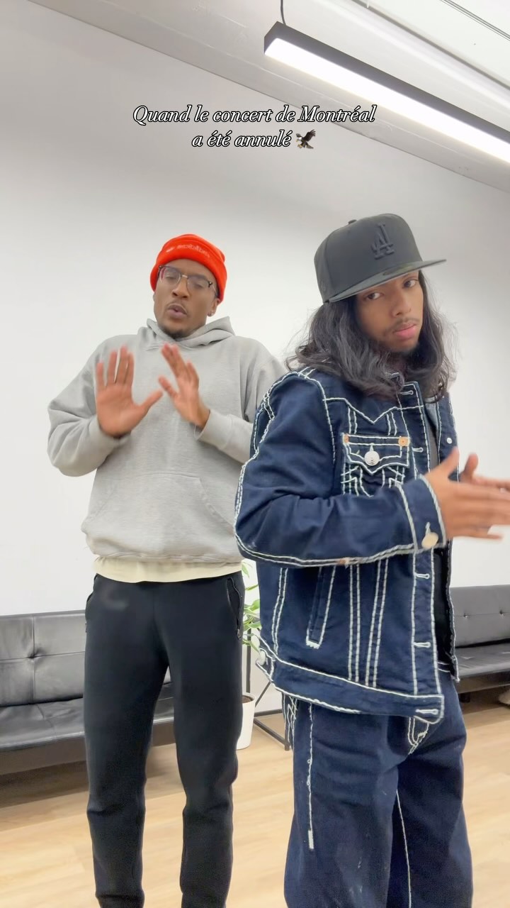 @tiako.laz et @meloomat quand le concert de l’🦅 a été annulé à Montréal, qui d’autre dans le meme bateau? 😂 Plekess
#montreal #fallyipupa #207 #warrior