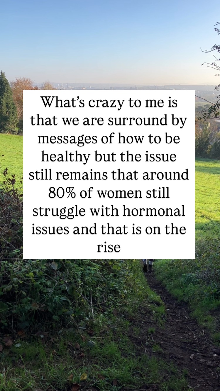 So you are eating “healthily” but still experiencing cyclical hormonal symptoms.
This could be because actually, you need to understand your hormonal system, what disrupts it and how to fix it. And the truth is, you aren’t going to find your answer on Google because everyone is different!
We can absolutely use food and certain lifestyle techniques to manipulate our hormonal output but that goes far beyond just having a healthy diet.
Let’s bust a few hormone myths right here.
• Hormonal “pain” is just part of being a women - from pms to perimenopause we CAN lessen symptoms and even overcome them all together
• Your period and your menopause symptoms need to be medicated to lessen the severity of them
• You believe your symptoms are incurable
When you understand the system, how it works, what you need to “put in to get out”, what could be throwing it off track and how to support yourself through some difficult hormonal transitions such as perimenopause then you can absolutely take back control and not let your symptoms get in the way of your life.
If you are in your late 30s or early 40s, now is absolutely the time to start preparing your body for this massive hormonal shift that WILL occur
DM the word Peri to open a conversation about this today 💚