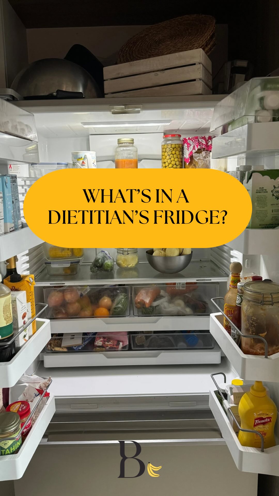Edit: not sure why my reel lost its voice over… will repost!
The fridge doesn’t have to be super organized or aesthetic and complete to keep you eating healthy, tasty food!
#whatsinmyfridge #healthyeating