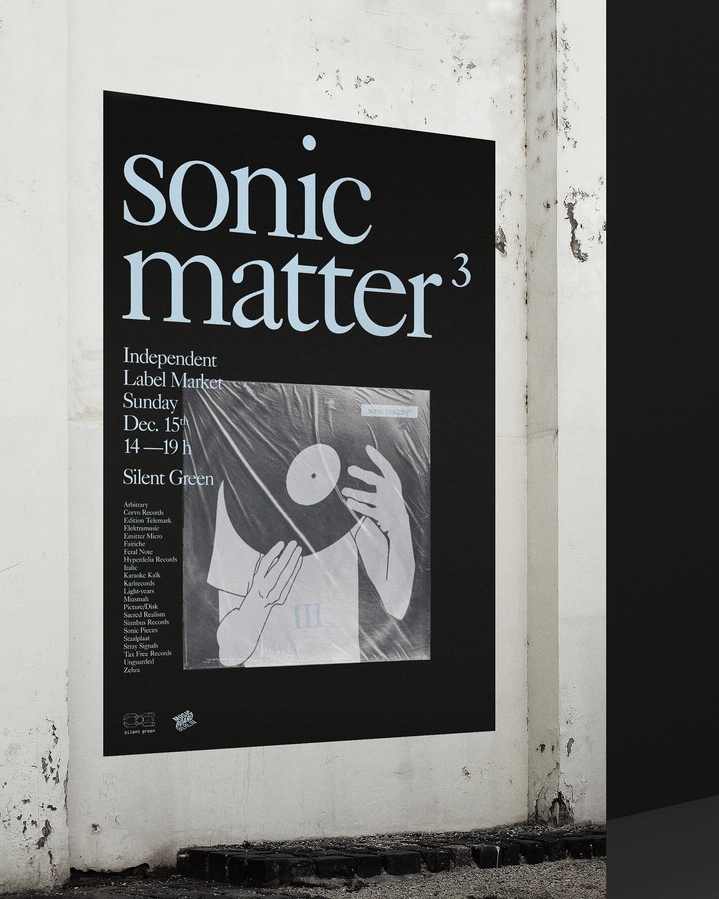 Design for digital / Poster / Postcards (1)
Sonic Matters III – Independent Label Market / @silent.green