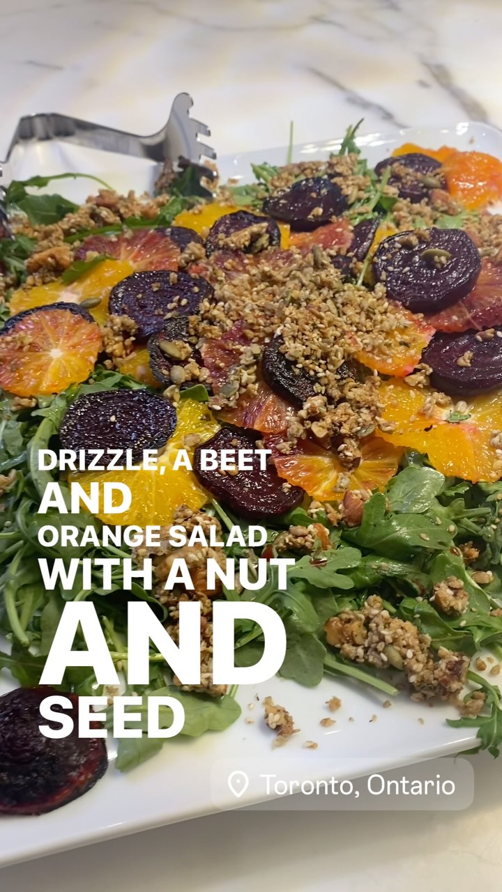 Decadent December cooking demo!👩🍳
This demo features:
🍆 Eggplant cutlet with basil drizzle
🍊Beet and orange salad with spiced nut and seed brittle
🥩Reverse sear steaks with chimichurri sauce
🥔🍠 Mash potatoes 2 ways
🍨Warm skillet brownie with sundae toppings
In-person and zoom classes available. Sign up at shaunalindzon.com
#torontofood #cookingdemo #newrecipes #registereddietitian